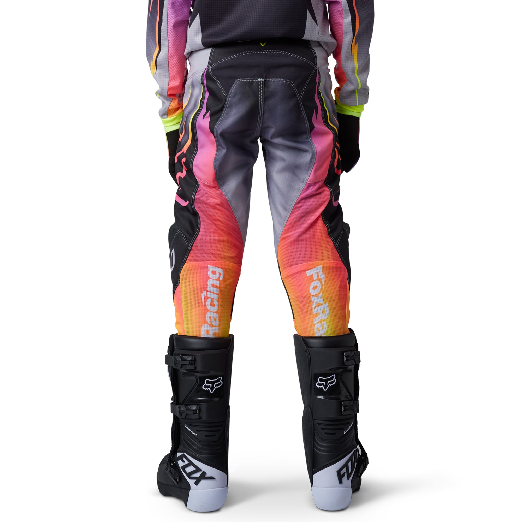 Fox Racing 180 Youth Statk Offroad Pants Steel Grey