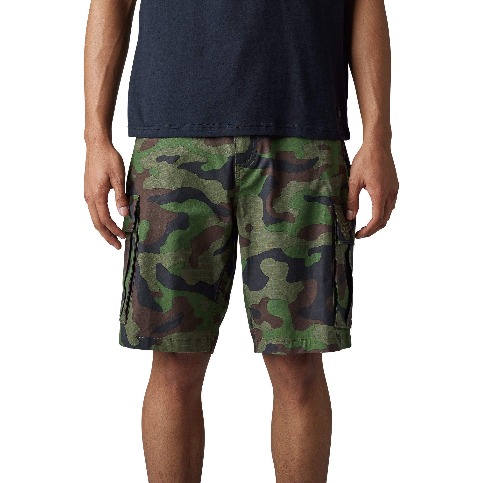 Fox Racing Slambozo Camo Shorts Green Camo Mens