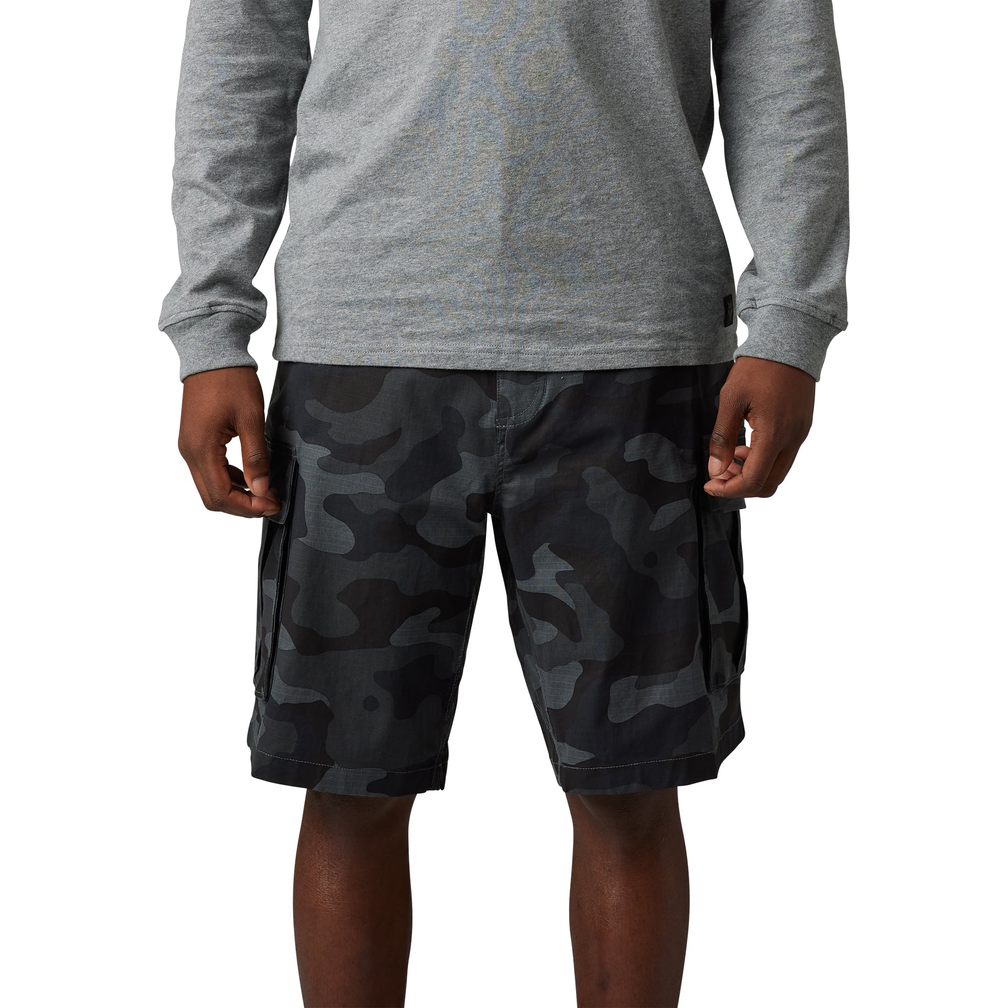 Fox Racing Slambozo Camo Shorts Black Camo Mens