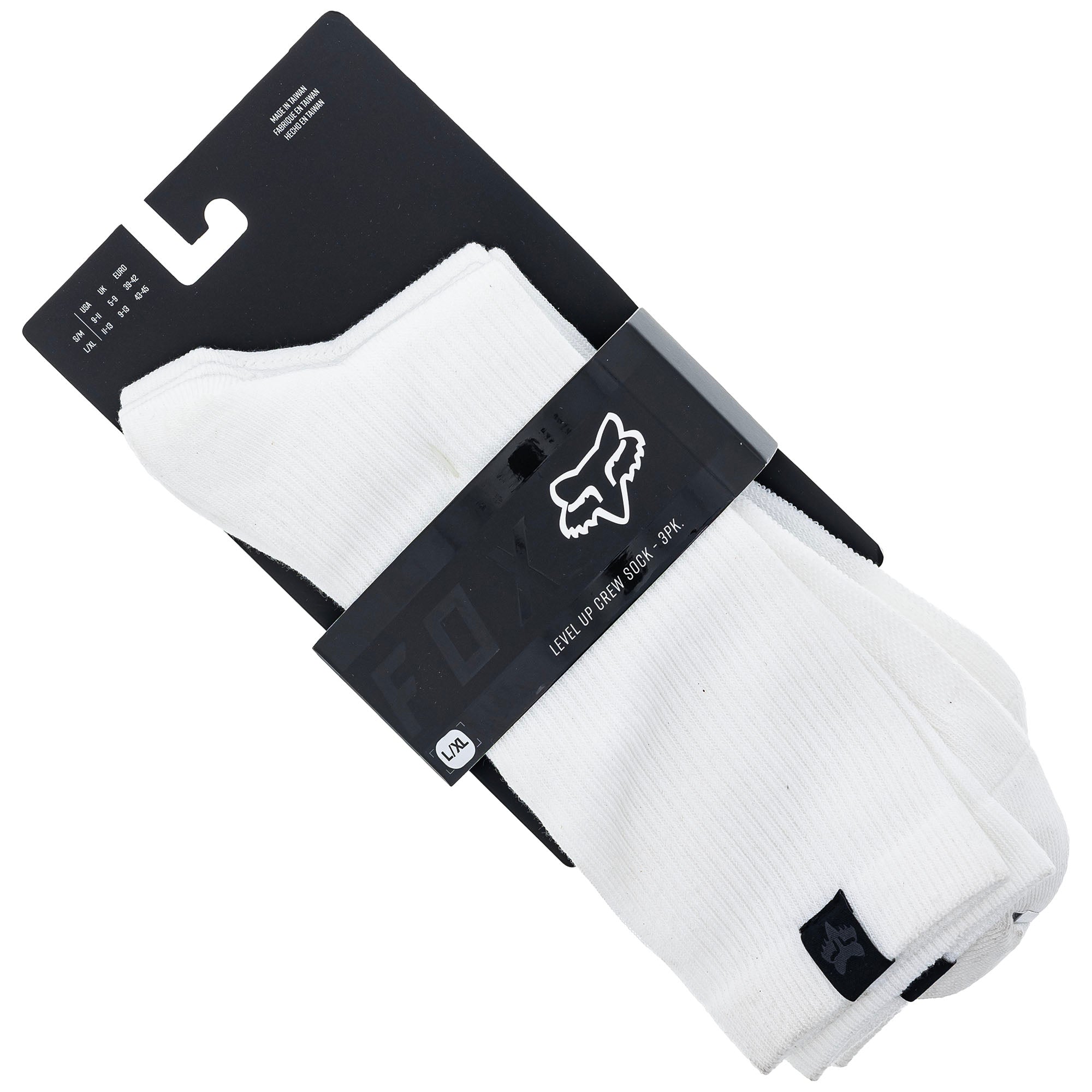 Fox Racing Level Up Crew Socks 3 Pack