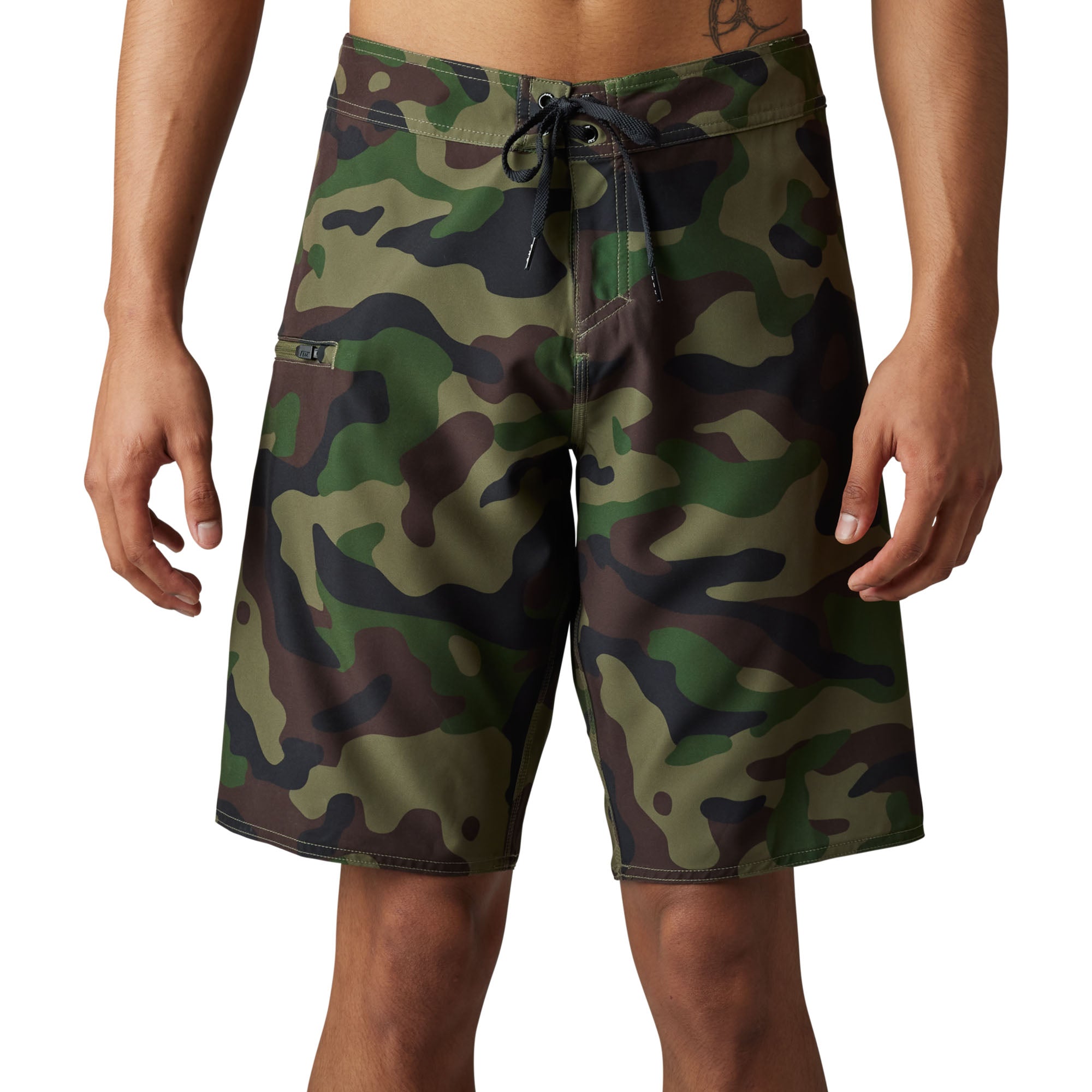 Fox Racing Overhead Camo Stretch 21" Boardshorts Green Mens