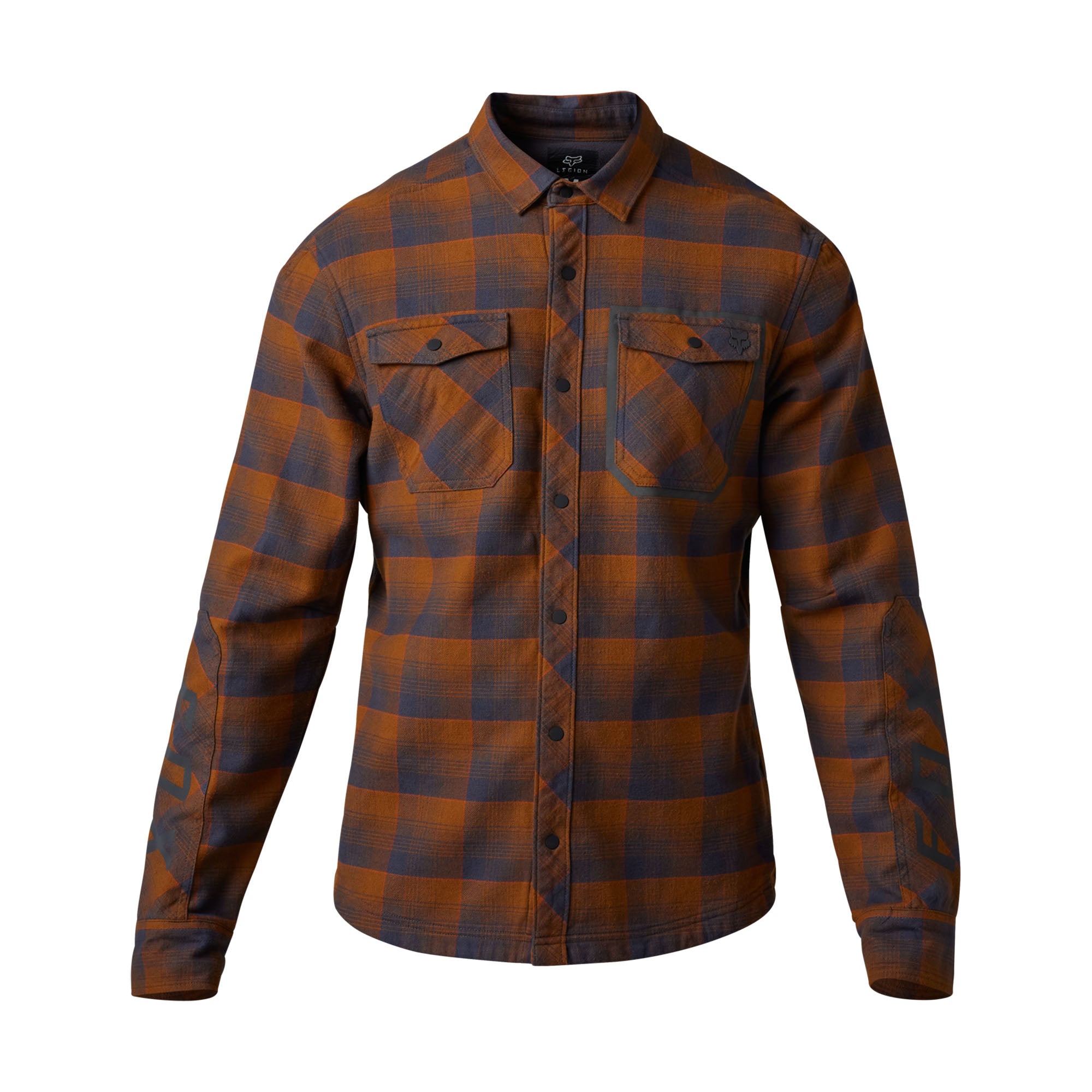 Fox Racing Defend Drive Windblock Off Road Flannel Nutmeg Mens