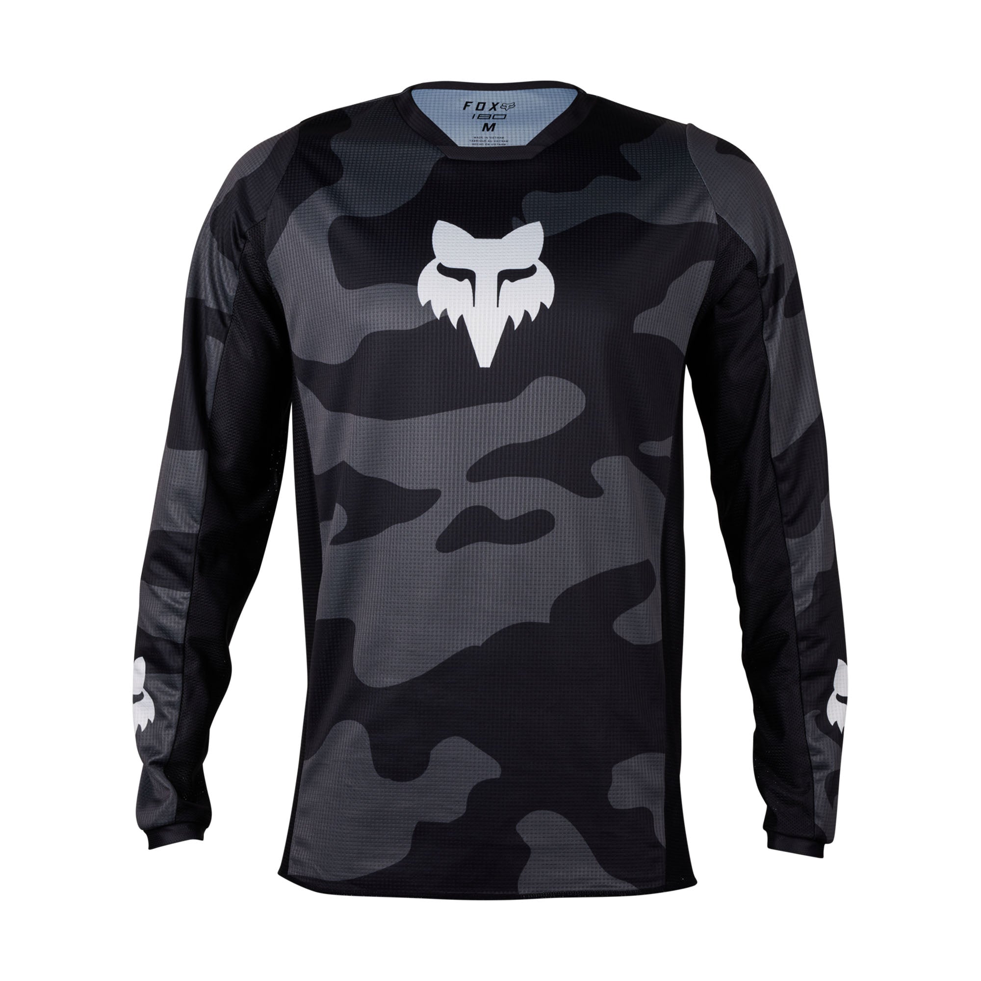 Fox Racing 180 Banker Offroad Jersey Black Camo Unisex-Adult