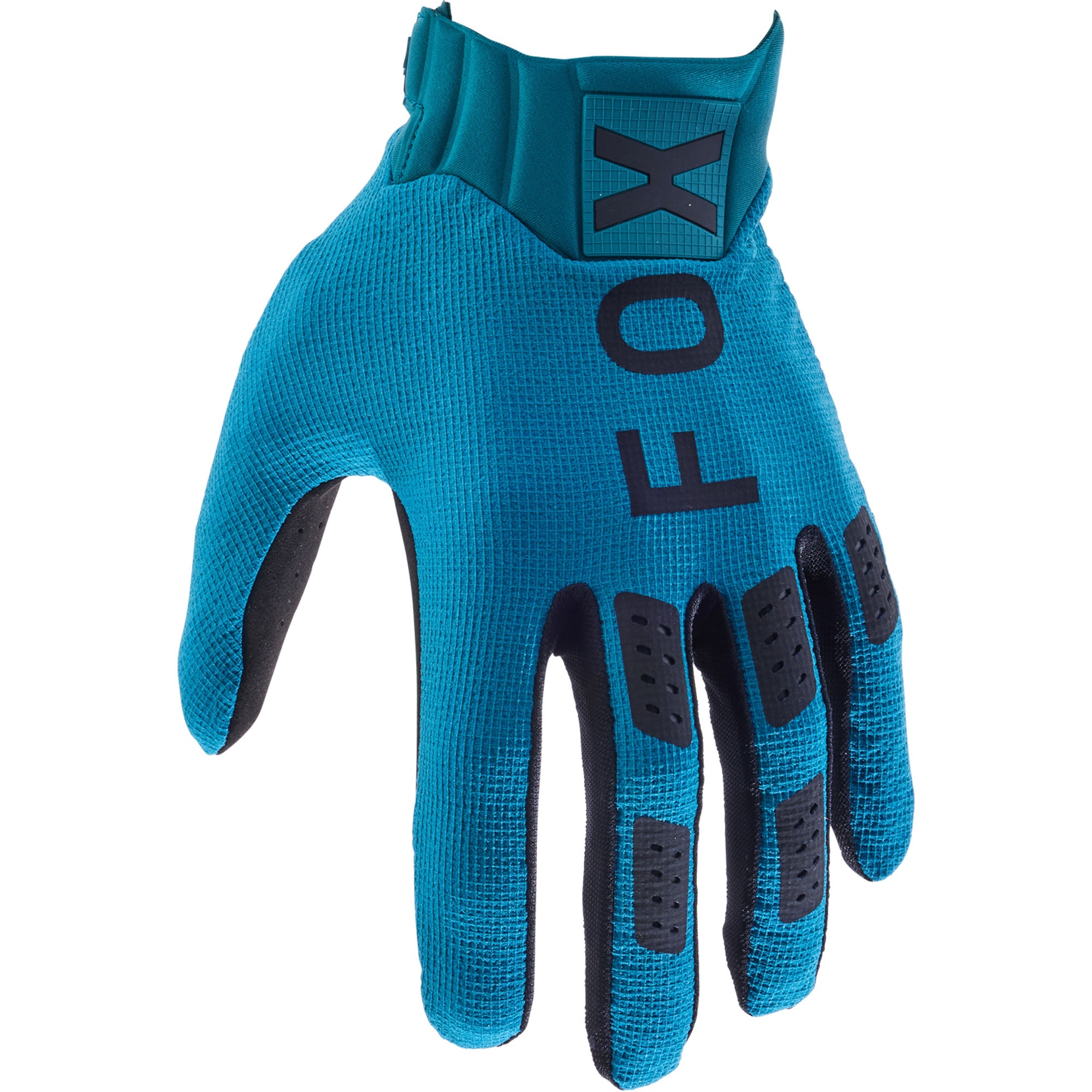 Fox Racing Flexair Offroad Gloves Maui Blue Mens