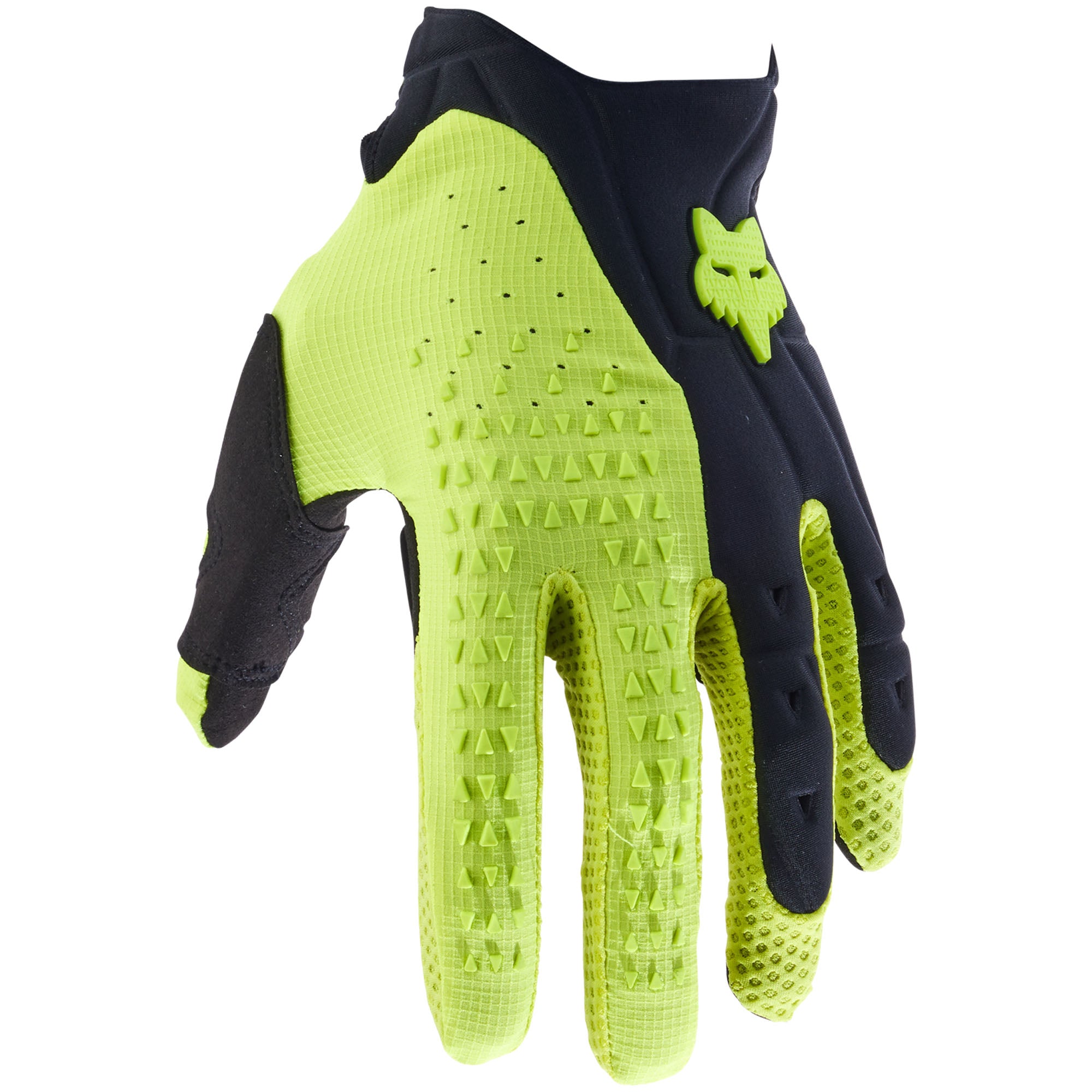 Fox Racing Pawtector Offroad Gloves Black/Yellow Mens