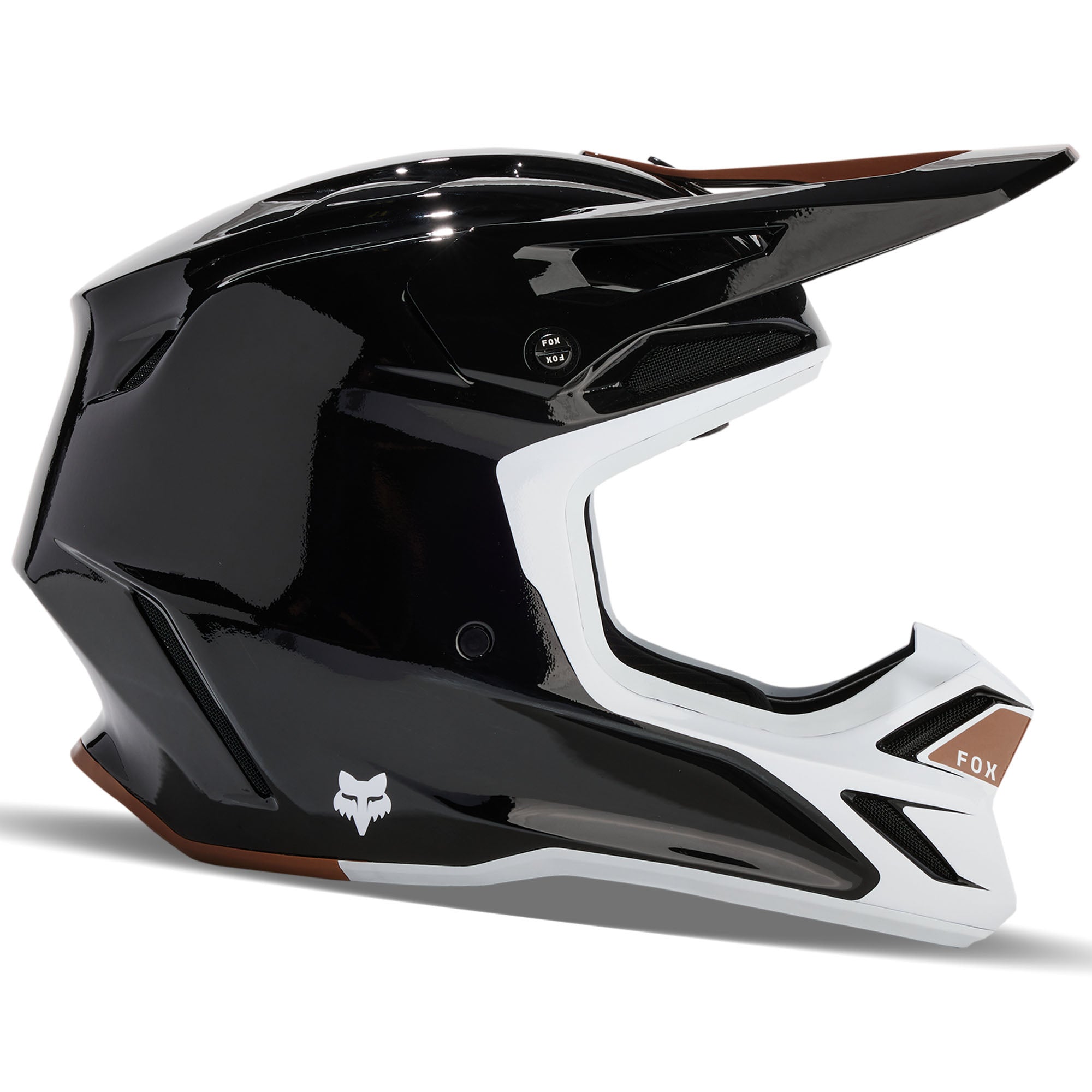 Fox Racing V3 RS Optical Offroad Helmet Black Unisex-Adult
