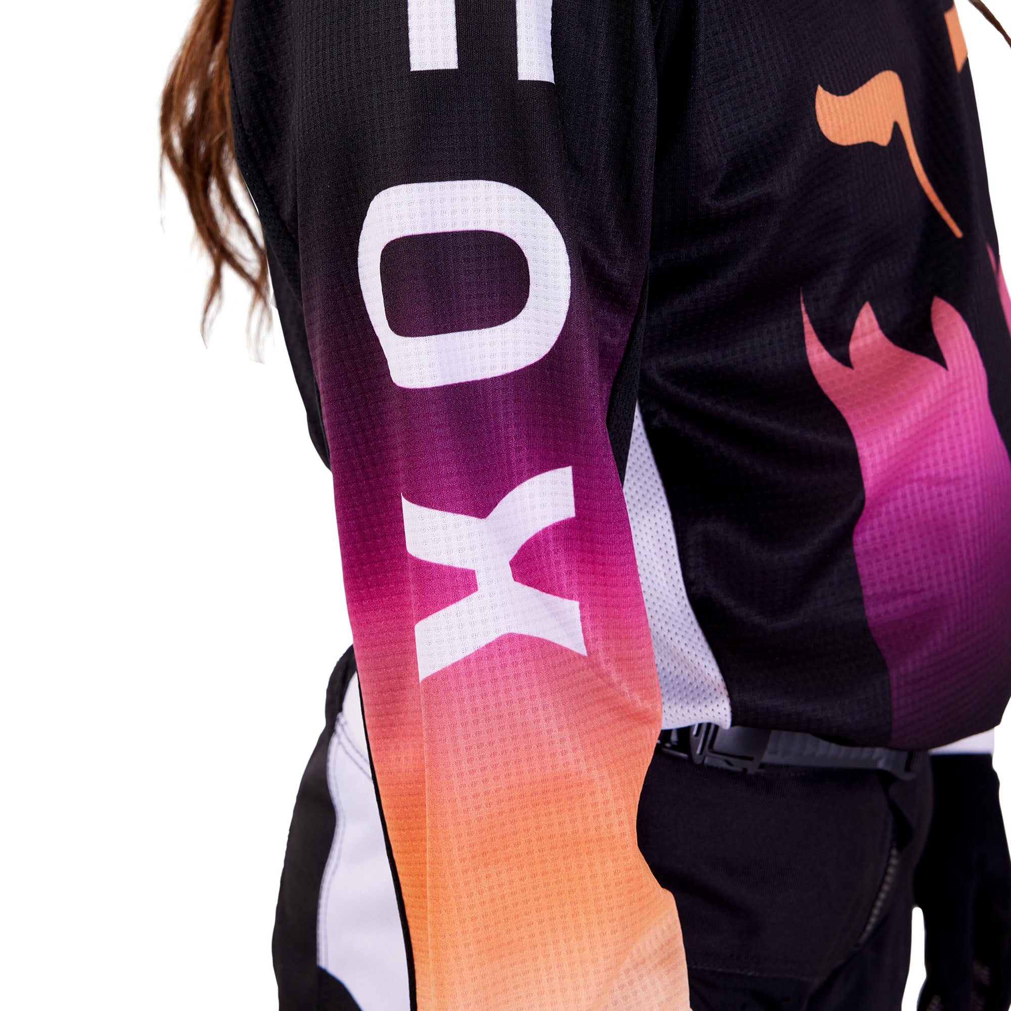 Fox Racing Youth 180 Flora Offroad Motocross Jersey Black