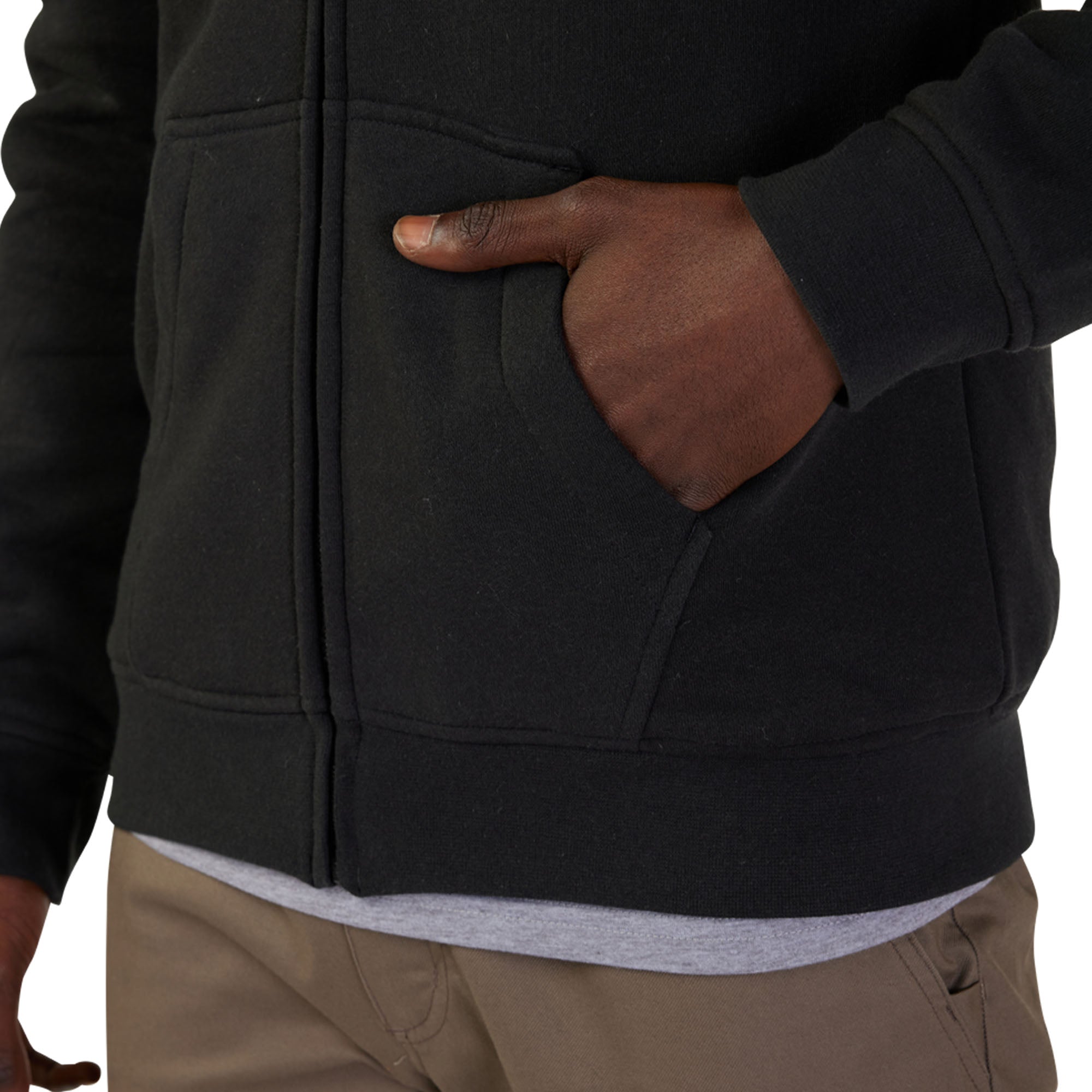 Fox Racing Magnetic Sasquatch Fleece Zip Hoodie Black