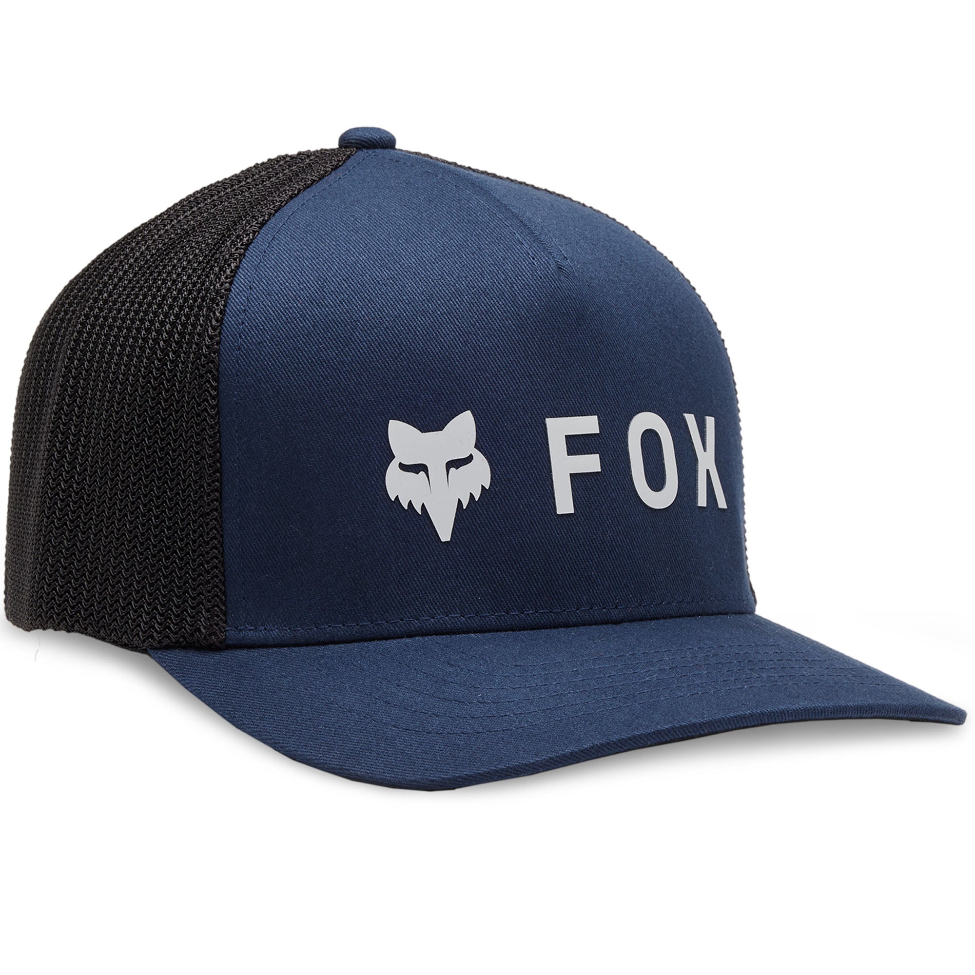 Fox Racing Absolute Flexfit Baseball Hat Midnight Mens