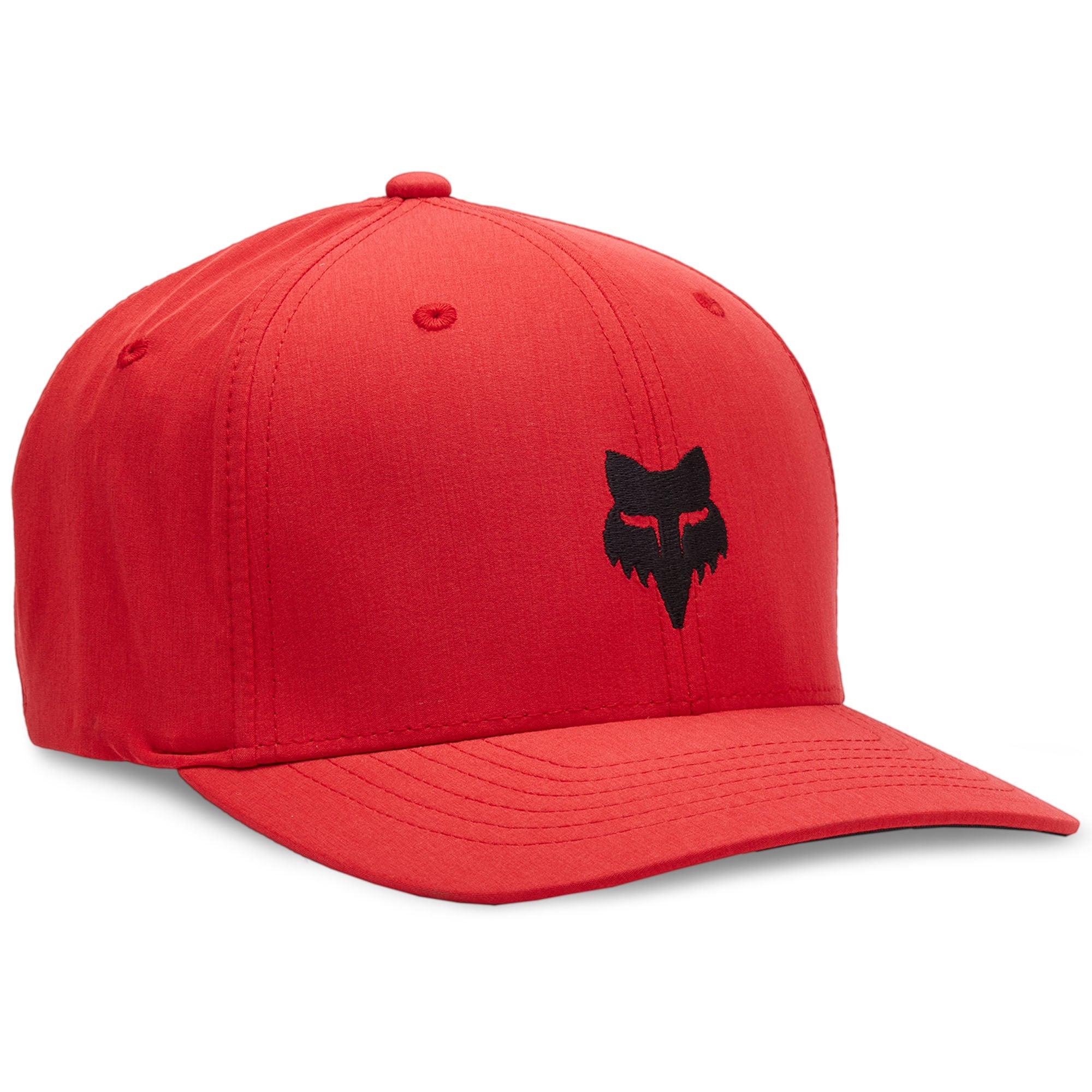 Fox Racing Fox Head Select Flexfit Baseball Hat Flame Red Mens