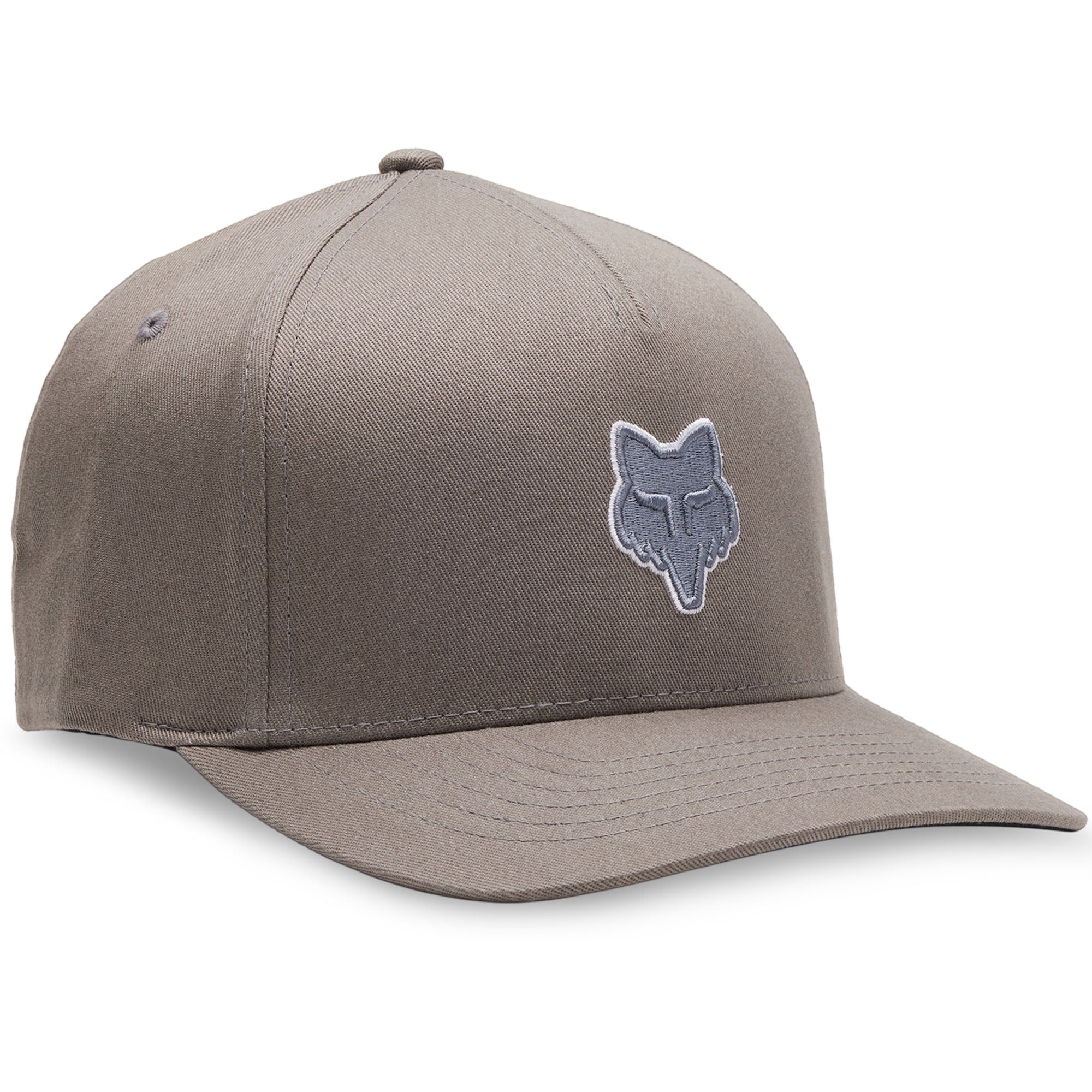 Fox Racing Fox Head Flexfit Baseball Hat Steel Grey Mens