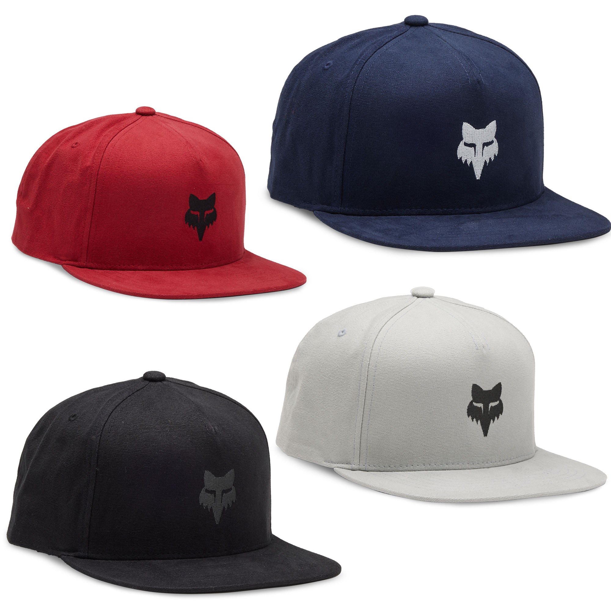 Fox Racing Fox Head Snapback Baseball Hat Mens