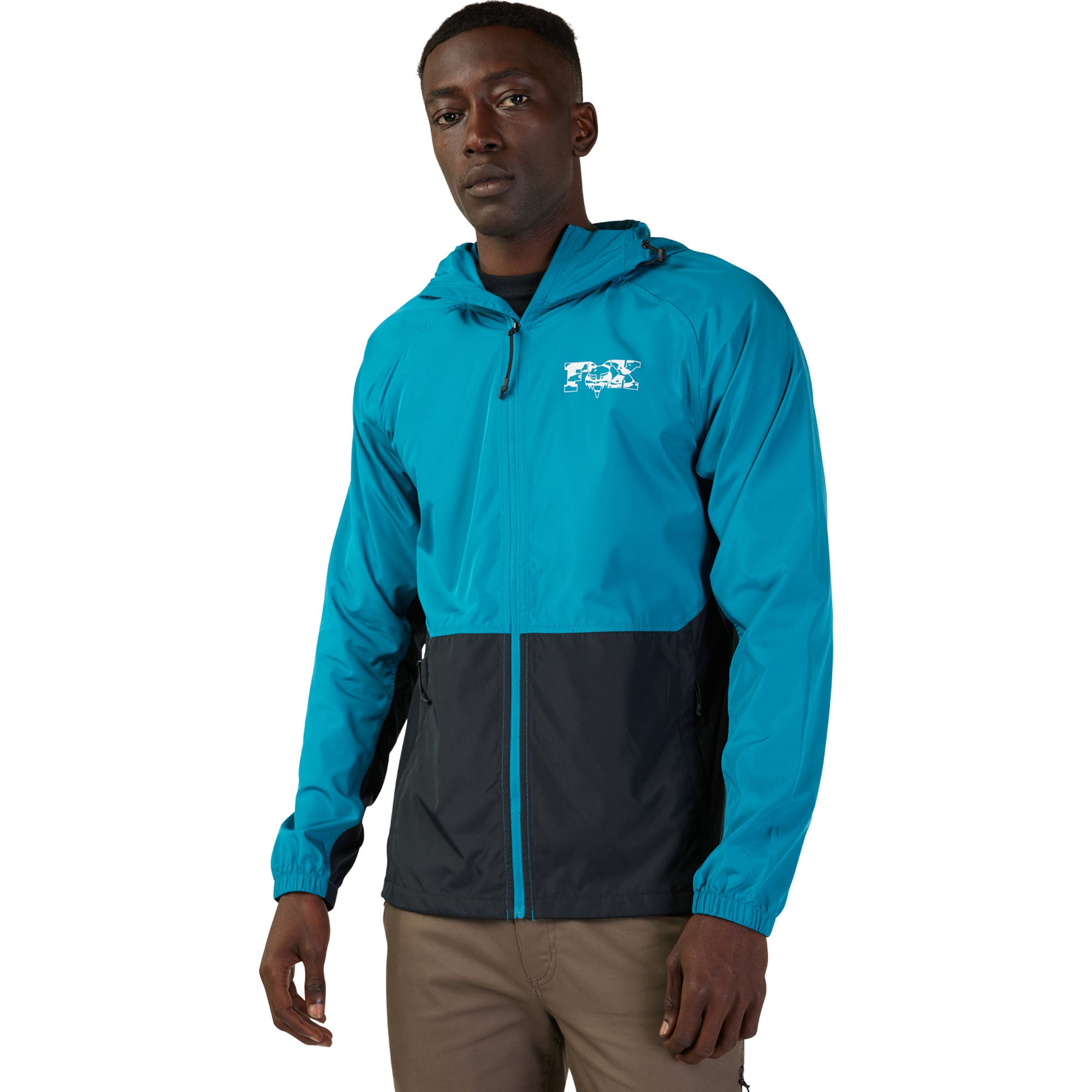 Fox Racing Cienega Windbreaker Maui Blue Mens
