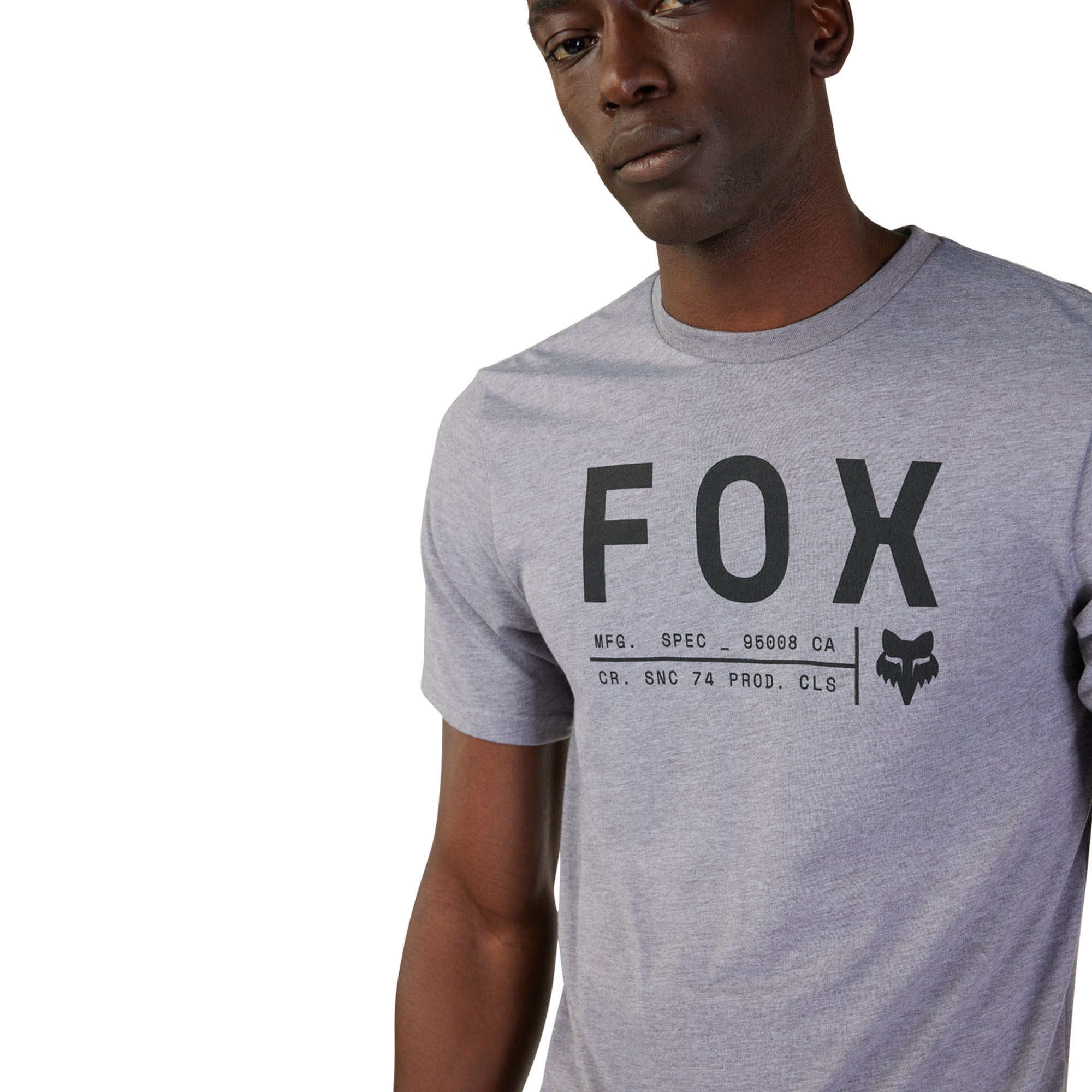 Fox Racing Non Stop SS Tech Tee T-Shirt Heather Graphite Grey