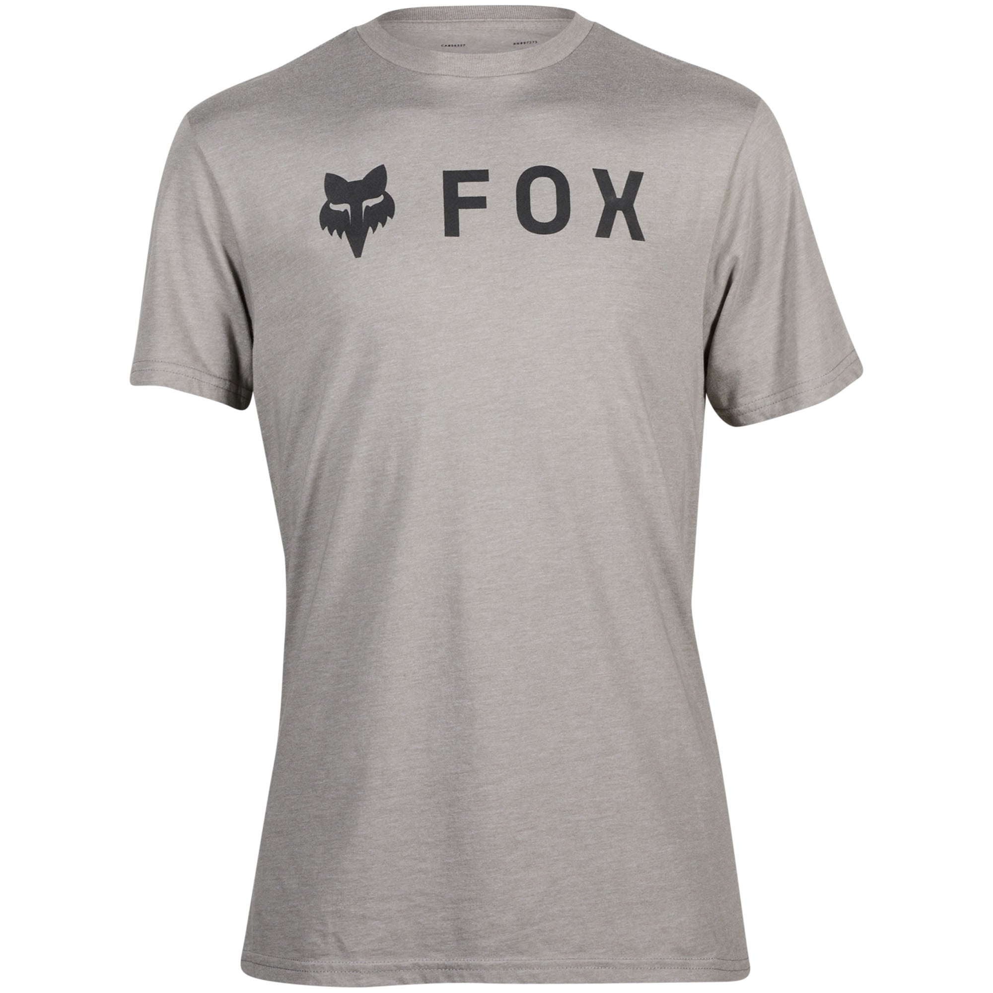 Fox Racing Absolute Short Sleeve Premium Tee Heather Graphite Mens