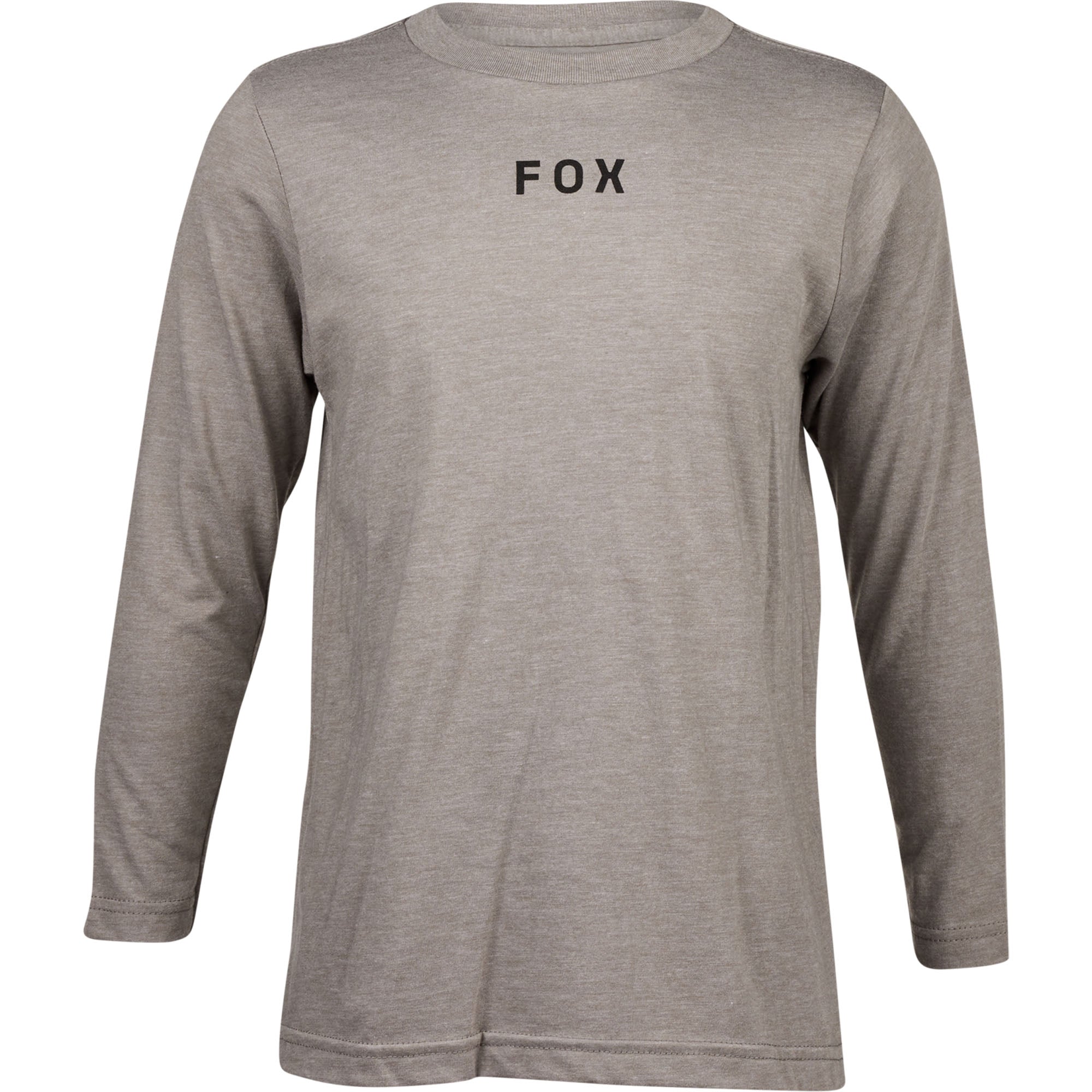 Fox Racing Youth Flora Long Sleeve Tee Heather Graphite Youth