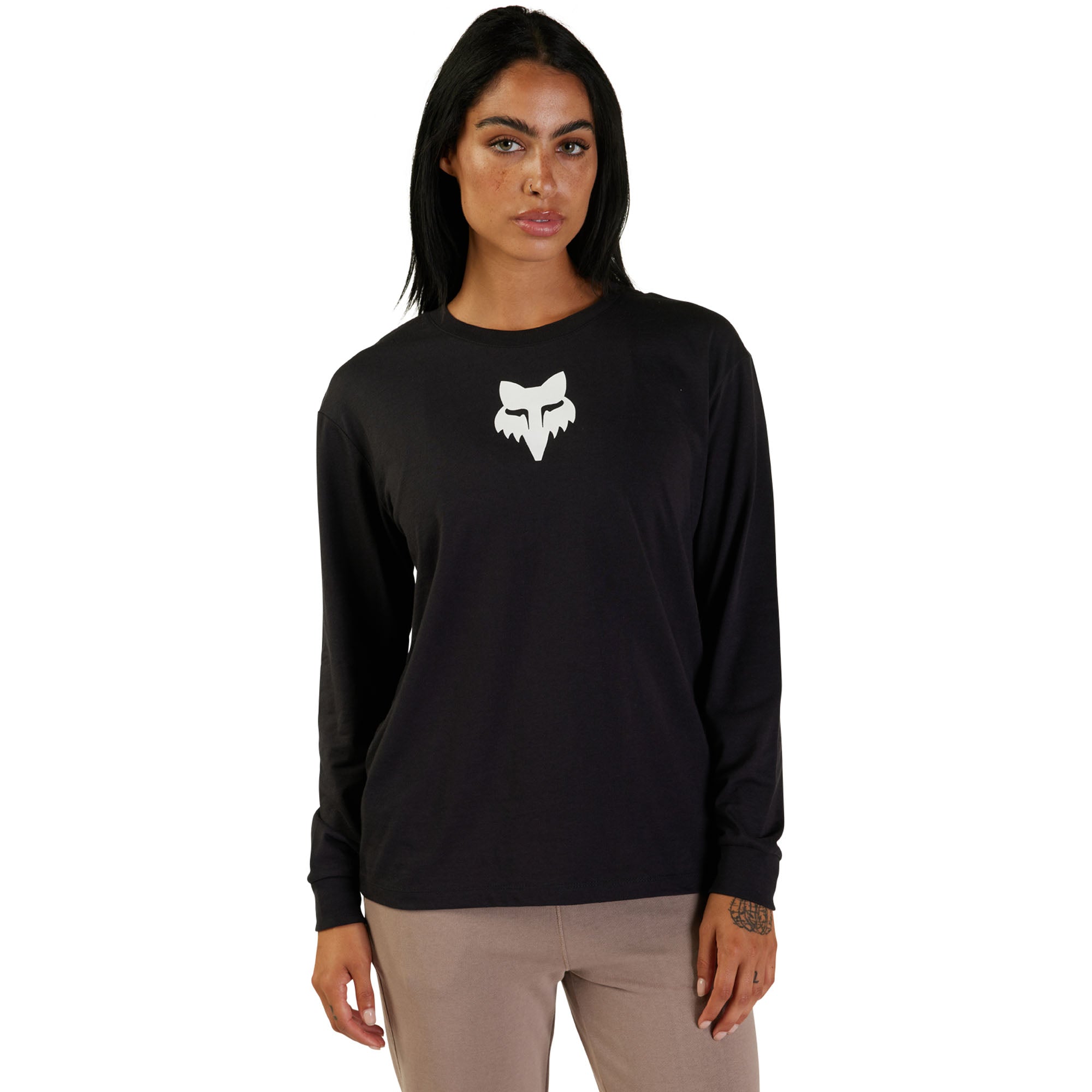 Fox Racing Fox Head Long Sleeve T-Shirt Black1