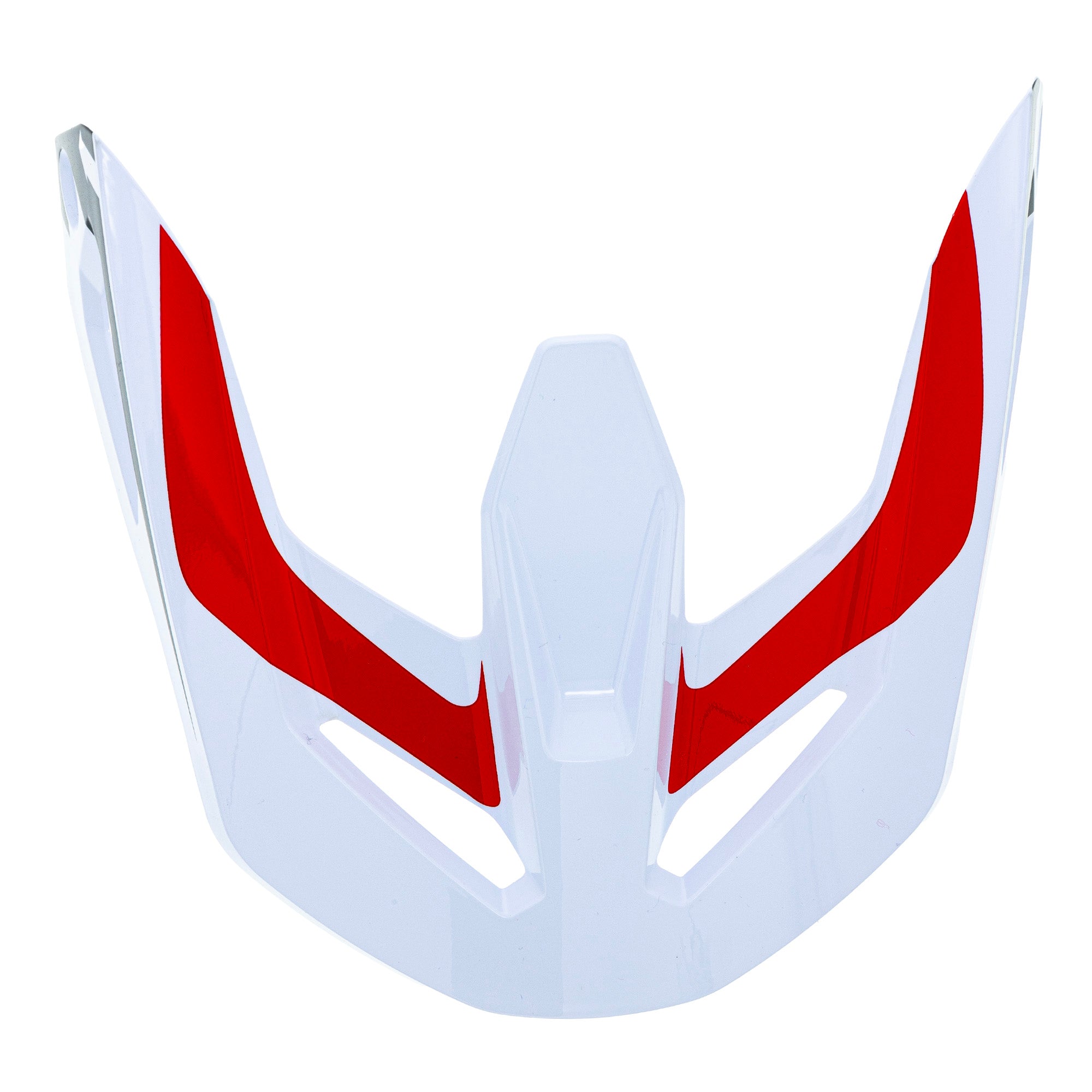 Fox Racing 22 V1 Helmet Visor White/Red/Blue Unisex-Adult