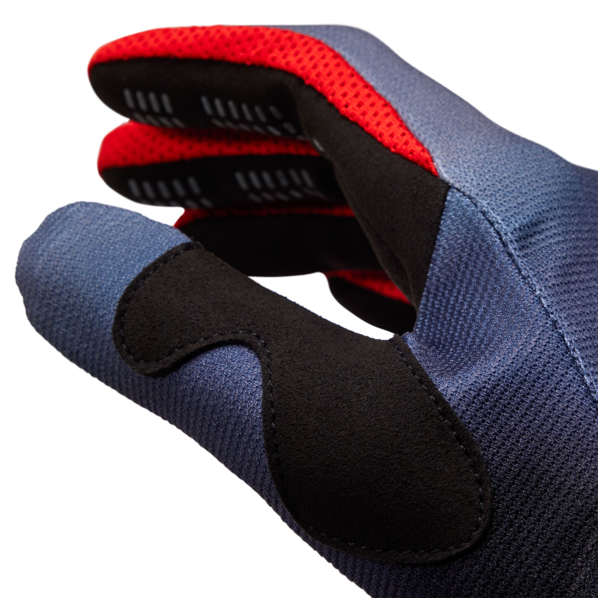 Fox Racing 180 Interfere Standard Offroad Gloves Grey/Red