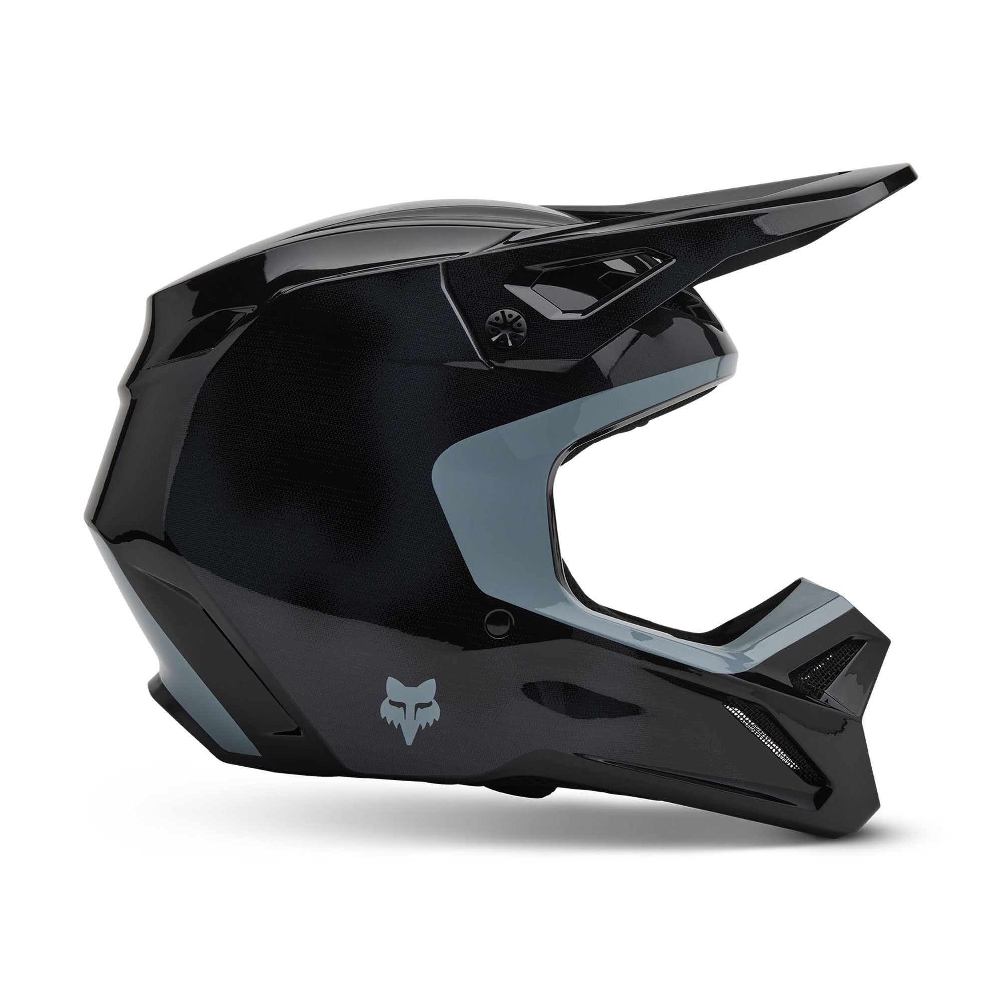 Fox Racing Youth V1 Taunt Helmet Black Youth