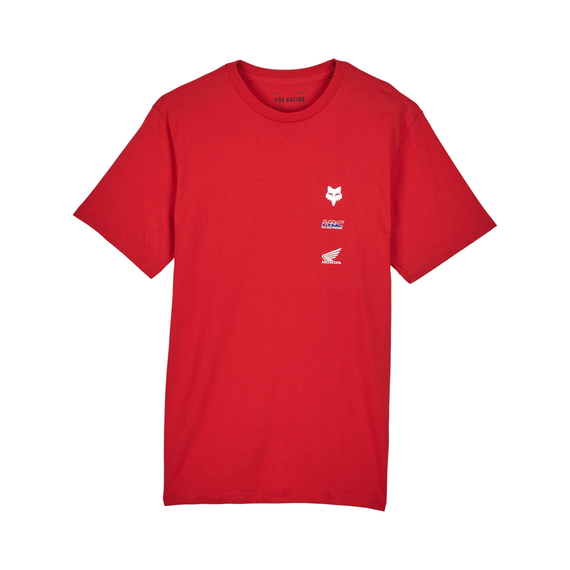 Fox Racing Fox x Honda II Premium Tee Flame Red Unisex-Adult