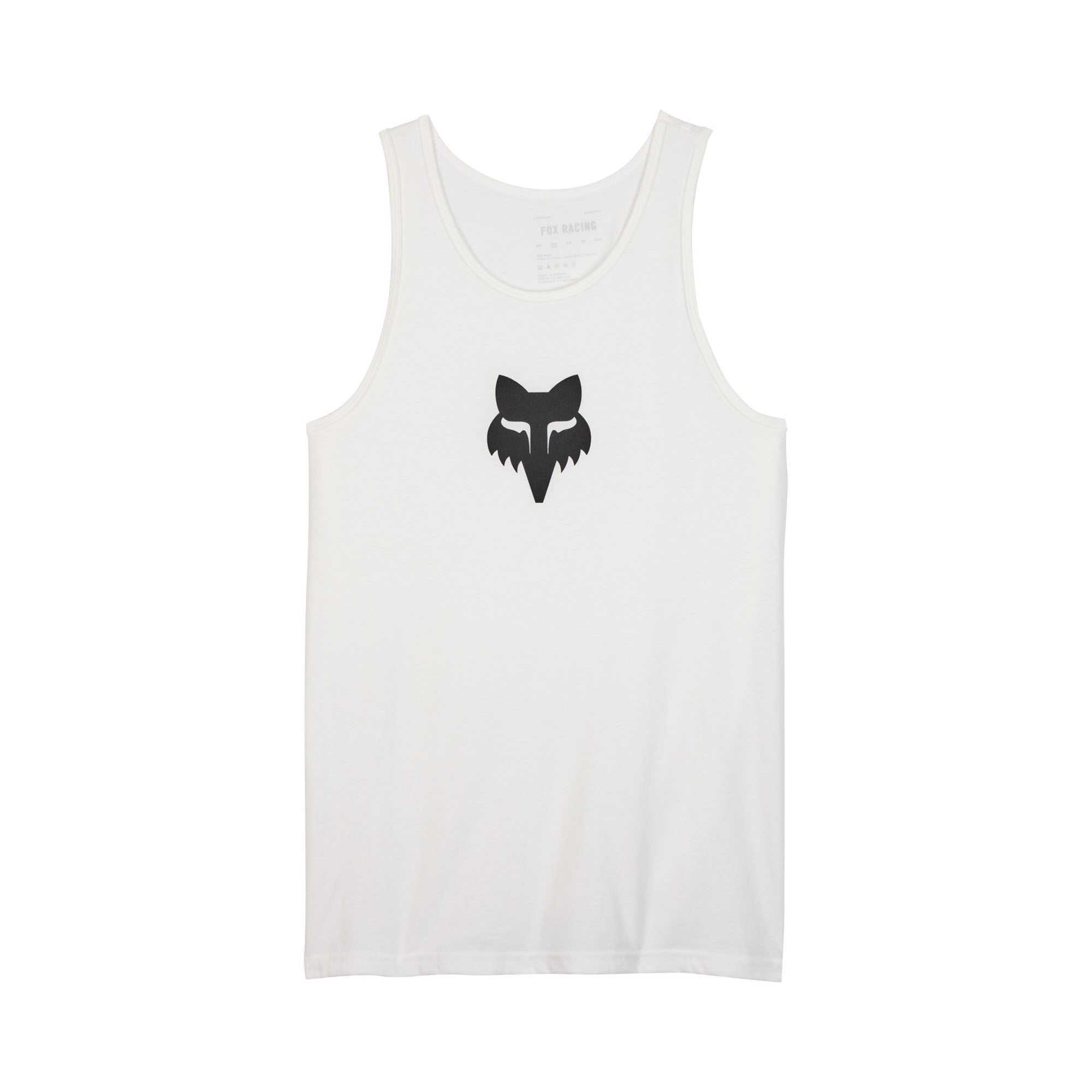 Fox Racing Fox Head Premium Tank Optic White Unisex-Adult