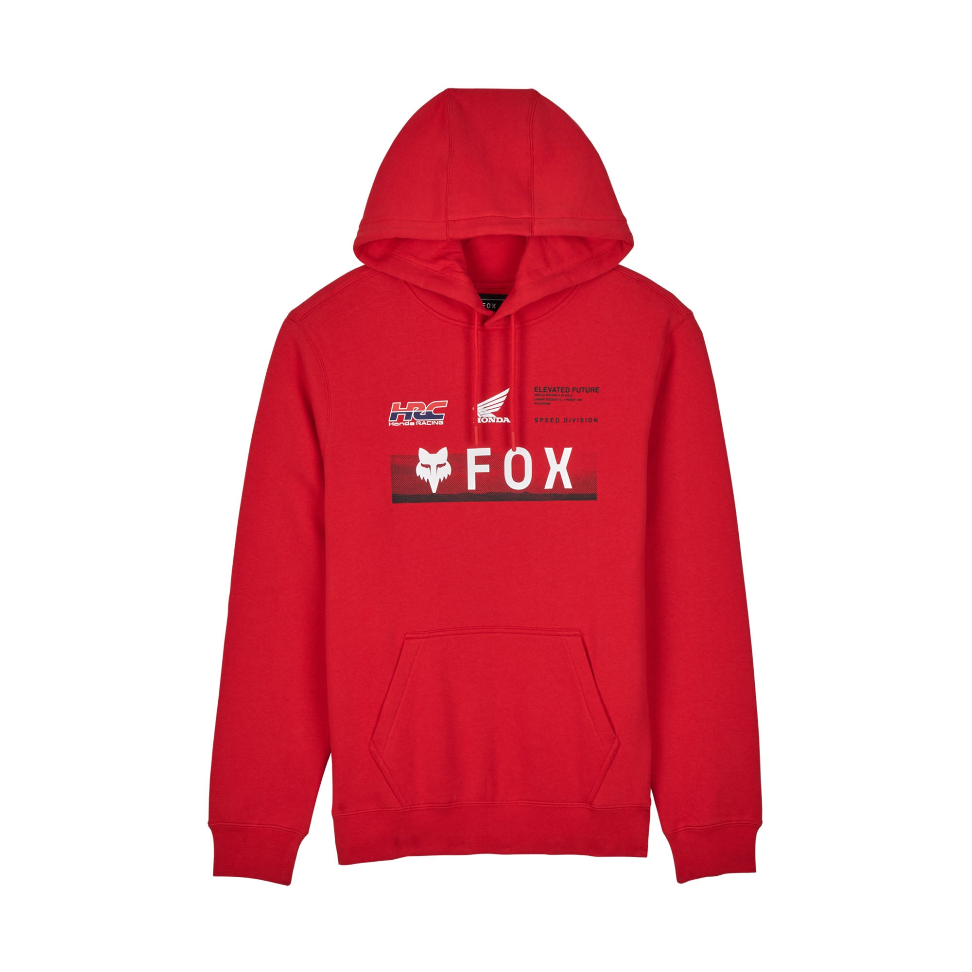 Fox Racing Fox x Honda Pullover Hoodie Flame Red Unisex-Adult