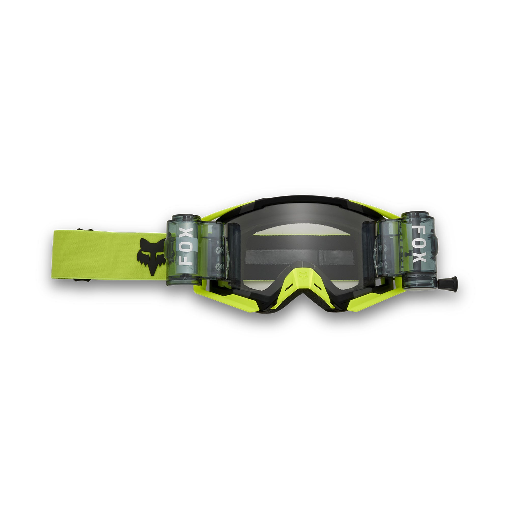 best roll off goggles Fox Racing 32981-130-OS Airspace Roll-Off Goggles VLS Non-Slip Roll-Off  Fluorescent Yellow