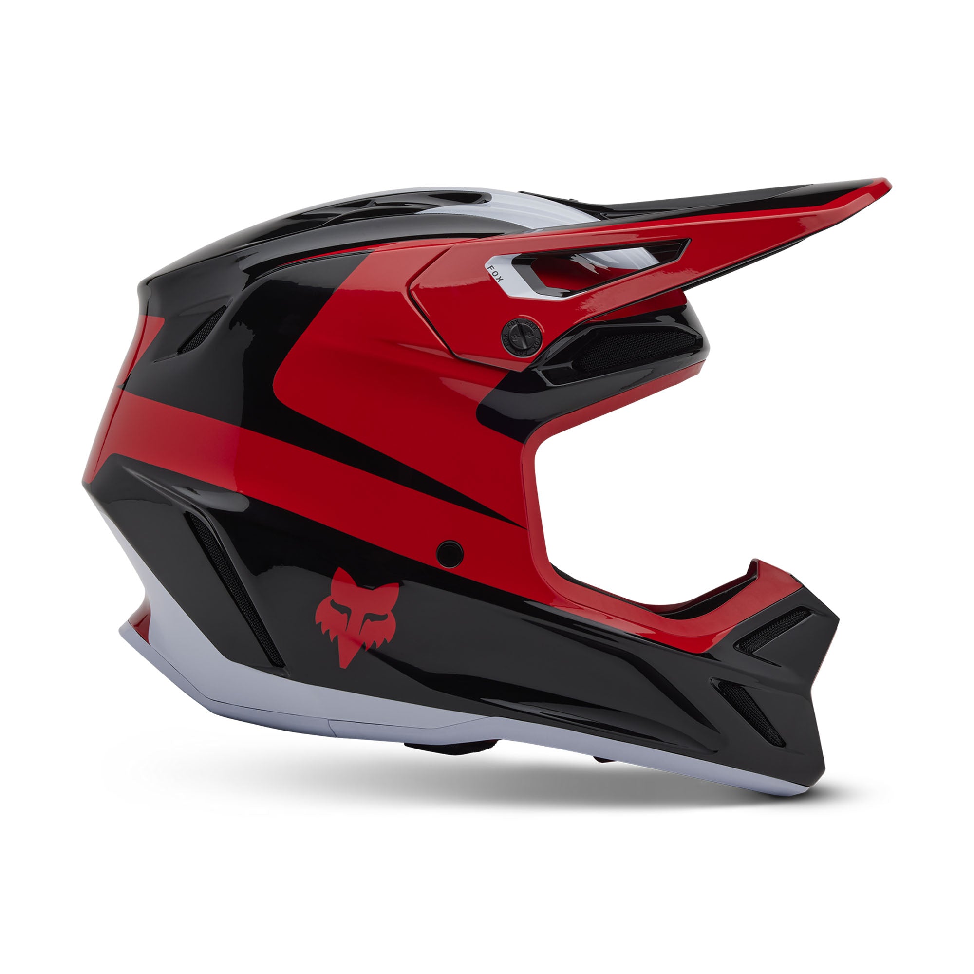 Fox Racing V3 Divider Helmet Black Unisex-Adult