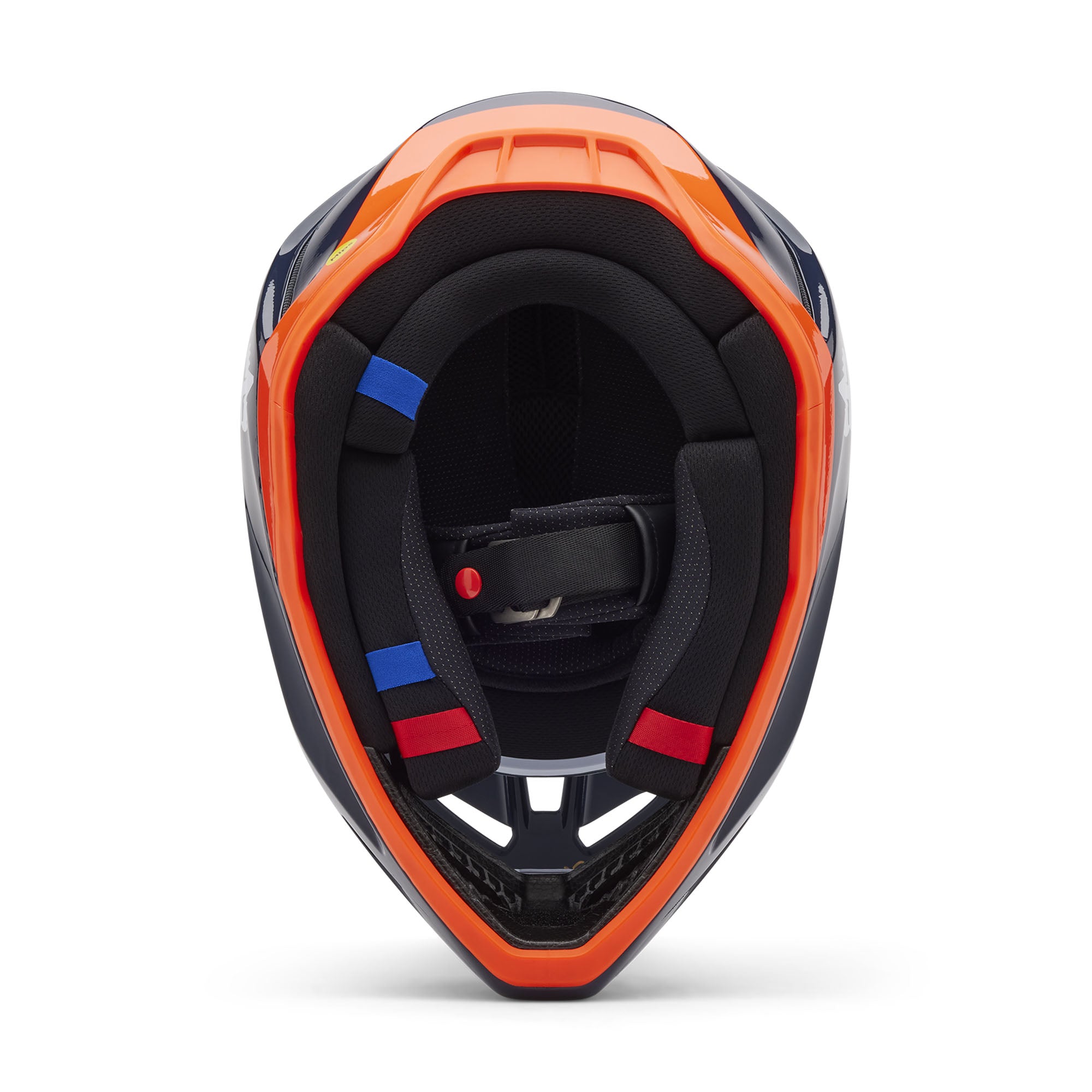 Fox Racing V3 Divider Open Face Offroad Helmet Midnight Blue