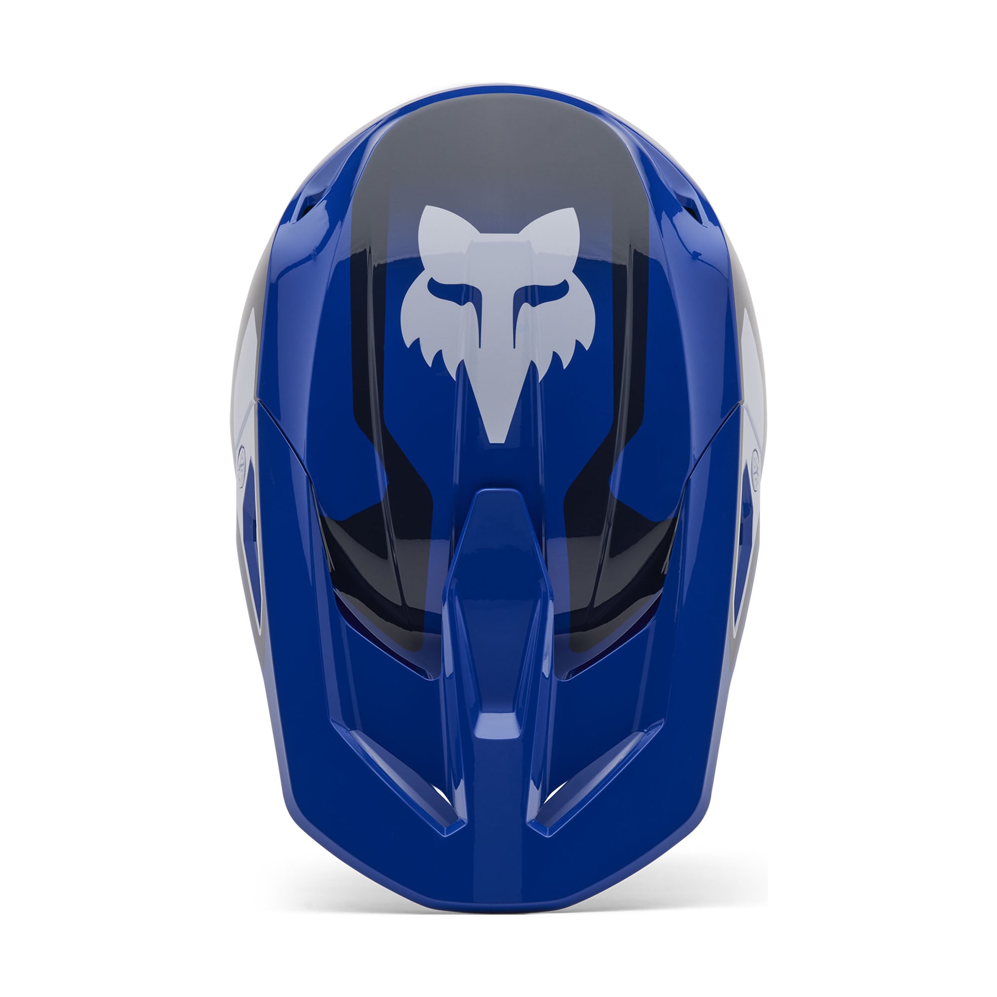 Fox Racing V1 Lean Open Face Offroad Helmet Blue