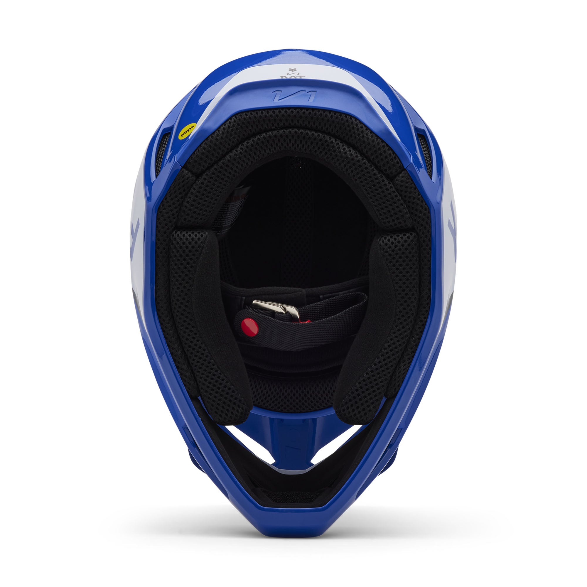 Fox Racing V1 Lean Open Face Offroad Helmet Blue