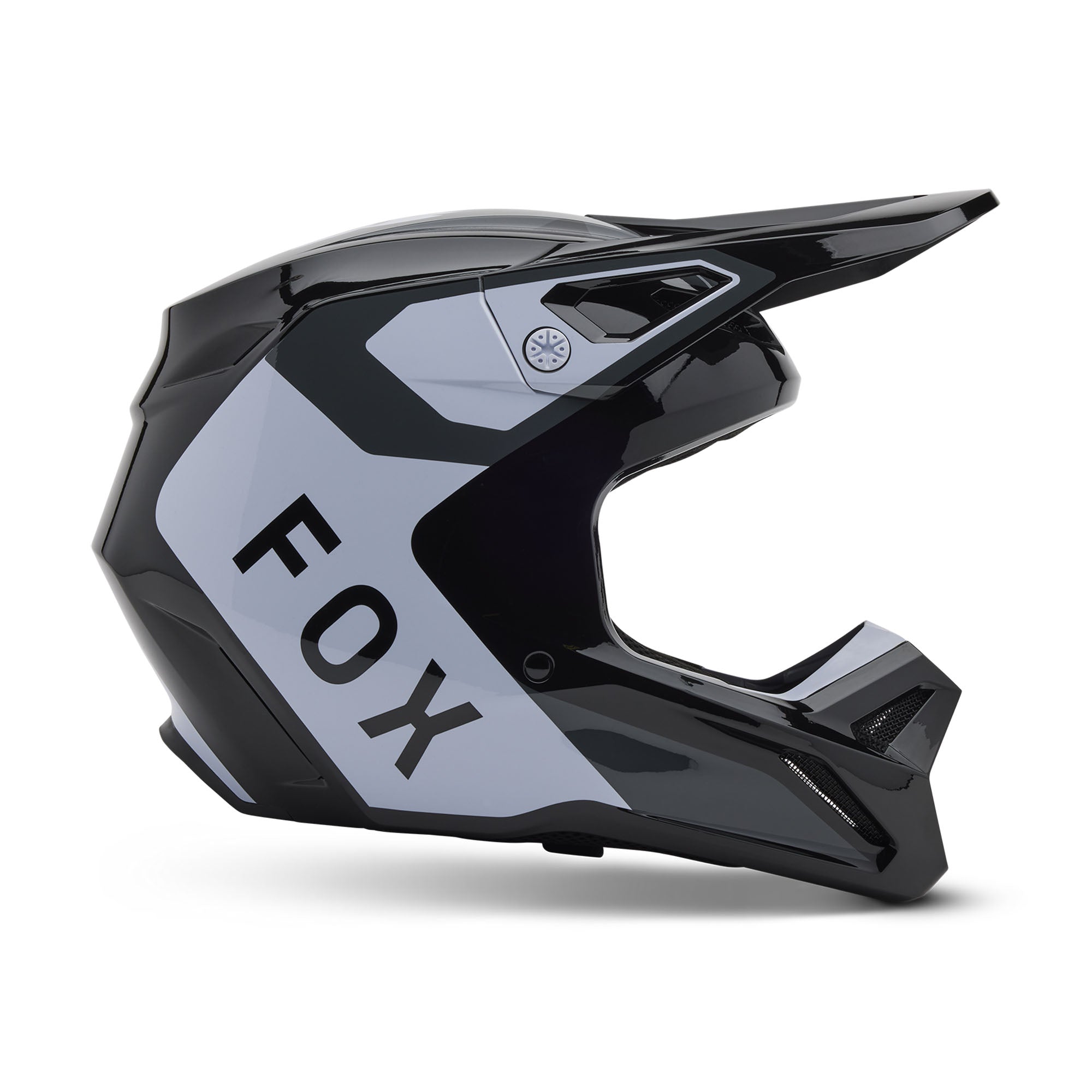 Fox Racing Youth V1 Lean Helmet Black Youth