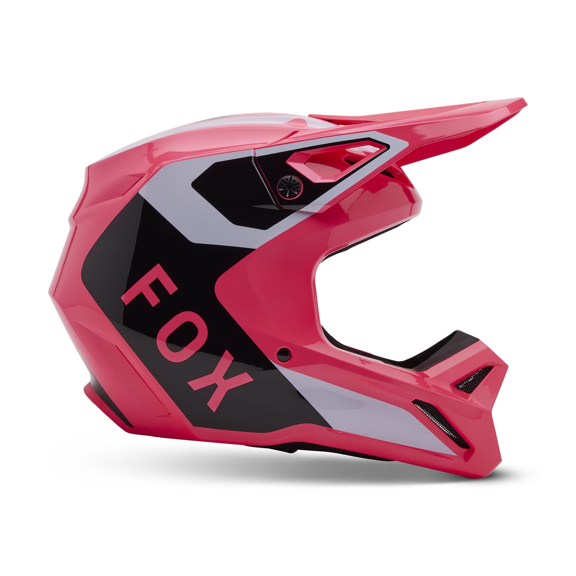Fox Racing Youth V1 Lean Helmet Lean Pink Youth
