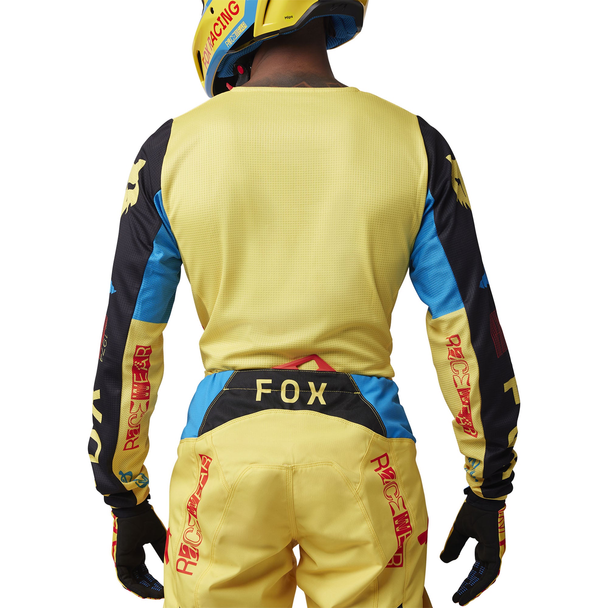 Fox Racing 180 Race Spec Offroad Jersey Pale Yellow