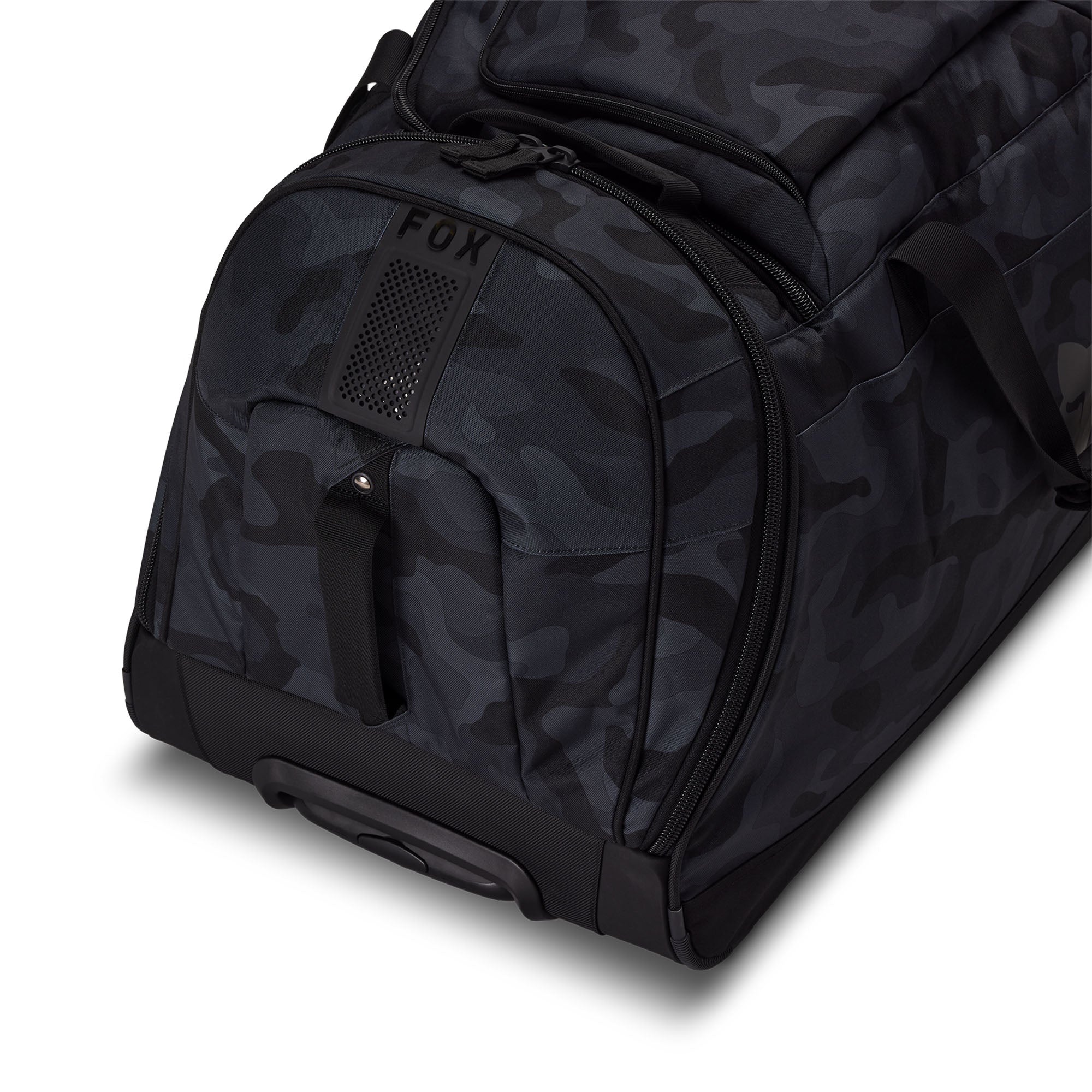 Fox Racing 33135-247-OS Shuttle Black Camo Roller Gear Bag Black Camo - One Size