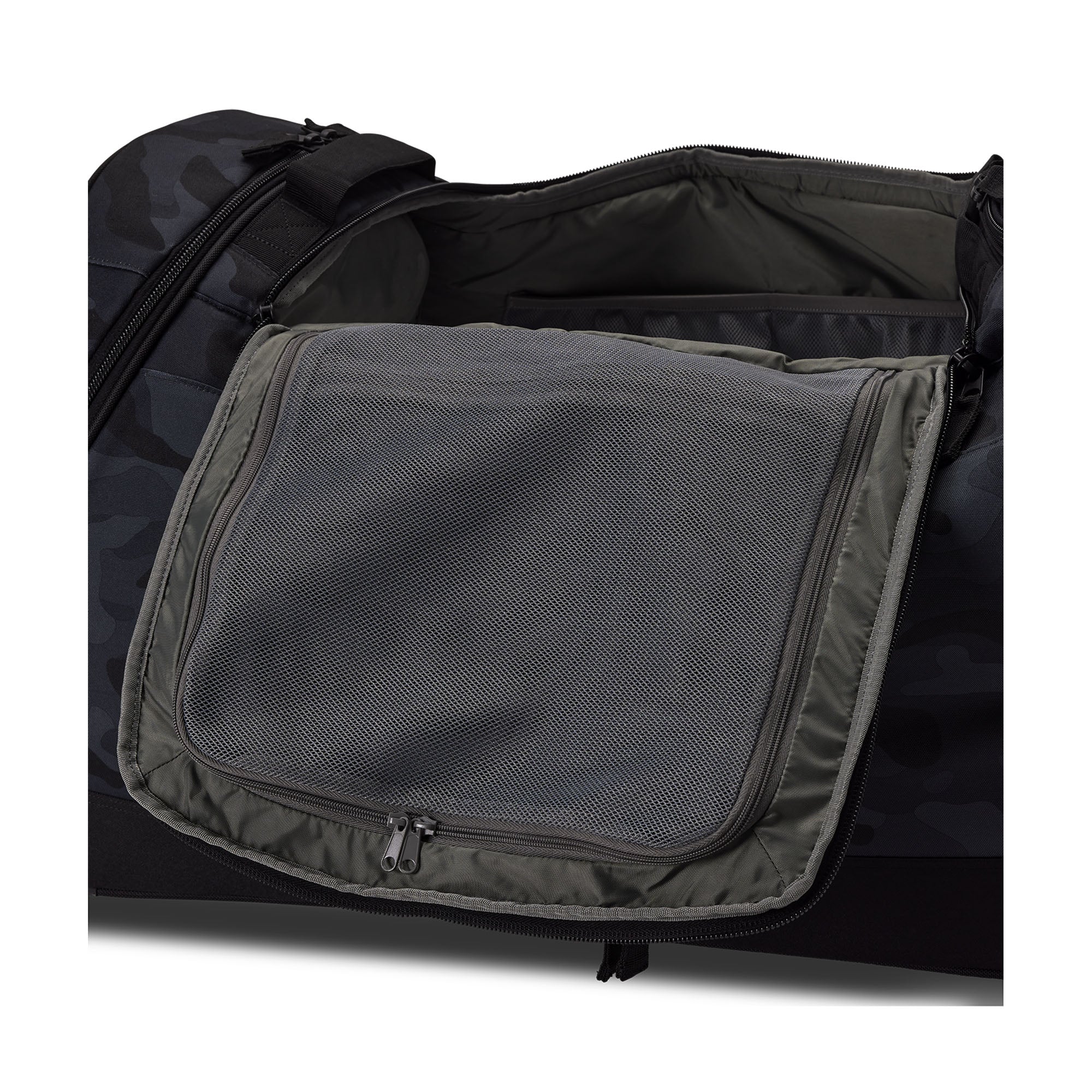 Fox Racing 33135-247-OS Shuttle Black Camo Roller Gear Bag Black Camo - One Size
