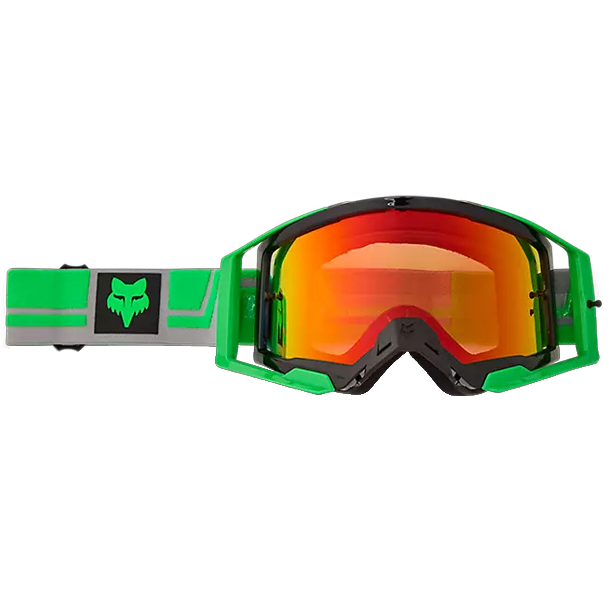 motocross tinted goggles Fox Racing Airspace Drive Goggles-Flo Green