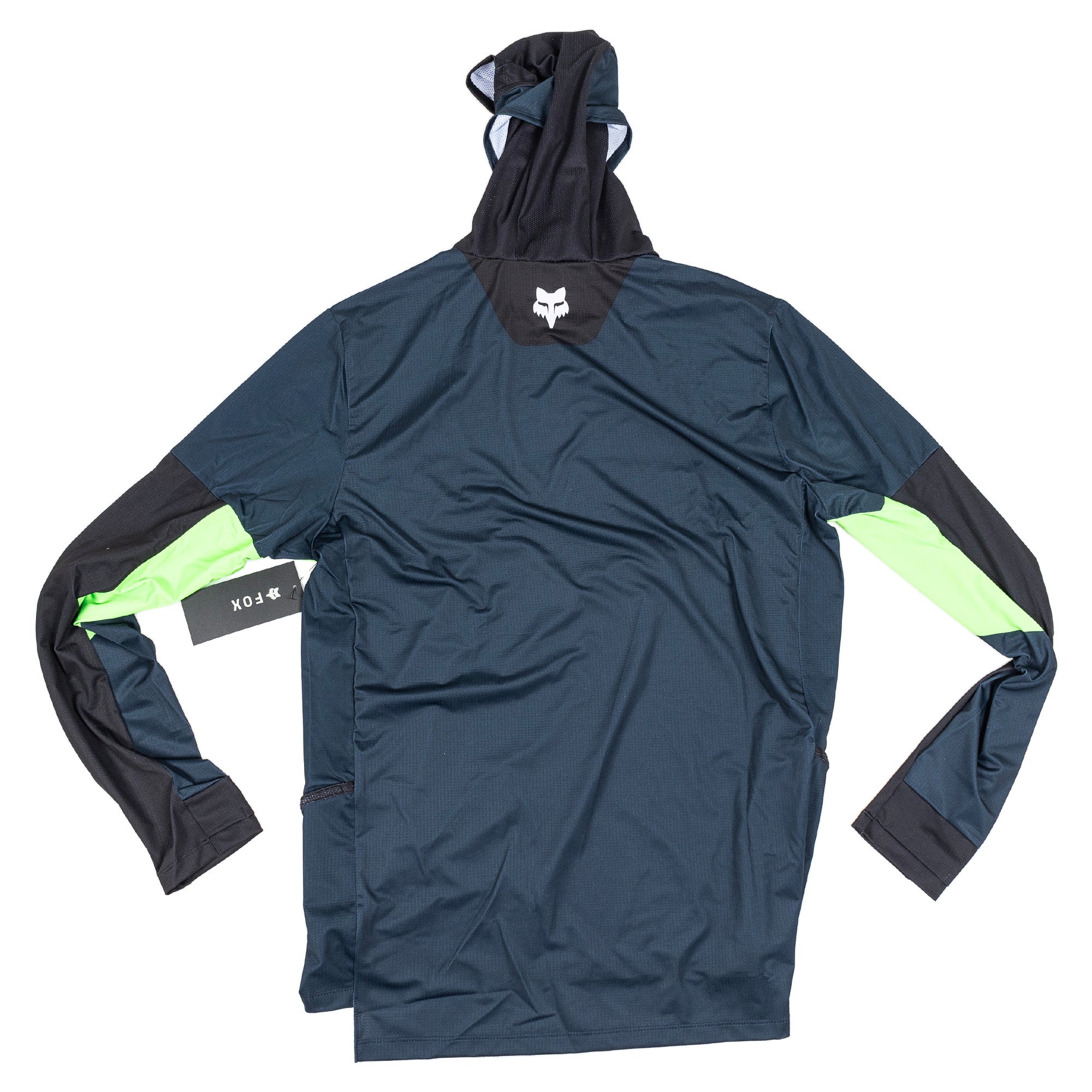 Fox Racing Ranger Jersey UPF 50 Hook and Loop Pockets Twilight Blue