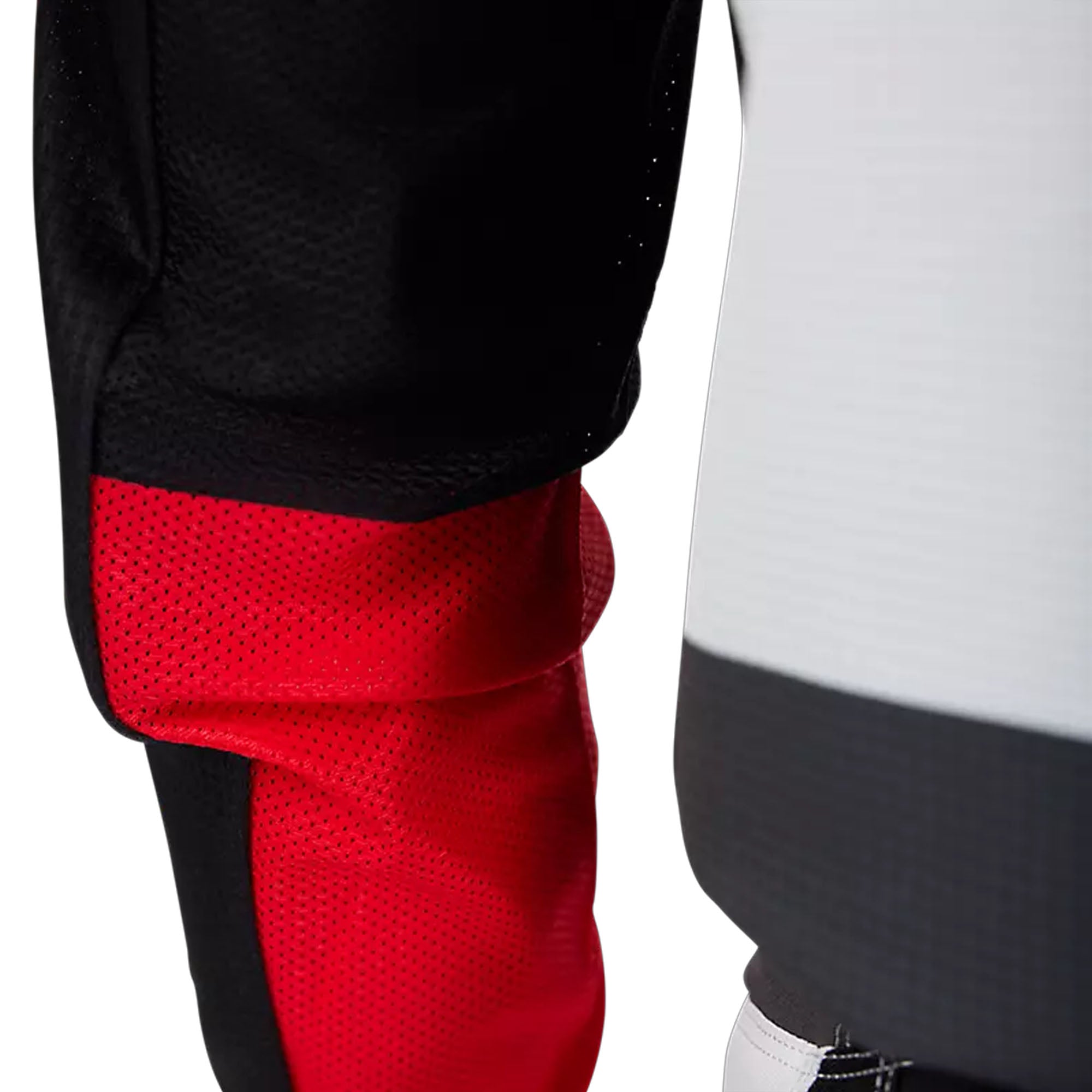Fox Racing 180 Flow Jersey Moisture-Wicking Breathable Vented Mesh White Red