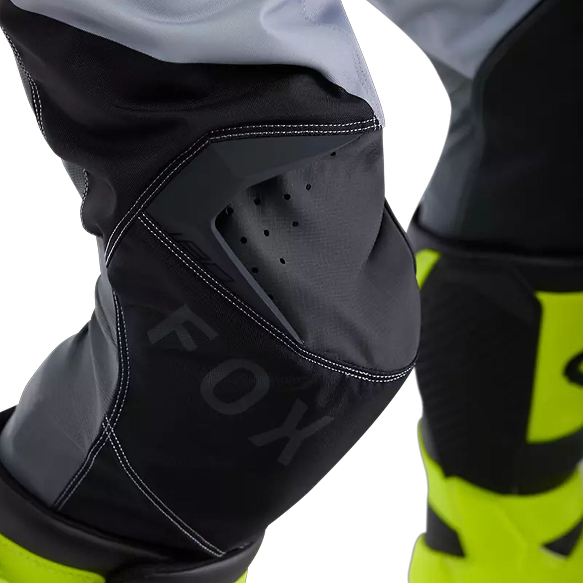 Fox Racing 180 Flow Pants RAP Heat and Abrasion-Resistant TruMotion Black Yellow