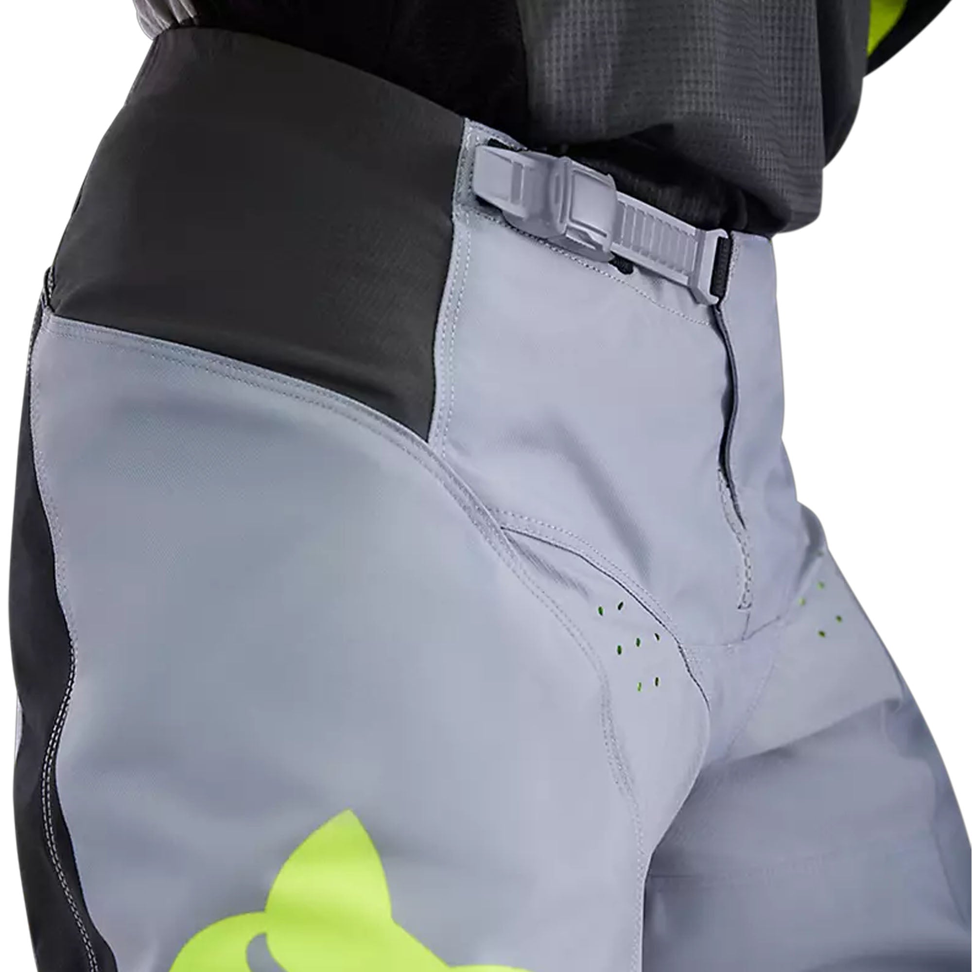 Fox Racing 180 Flow Pants RAP Heat and Abrasion-Resistant TruMotion Black Yellow
