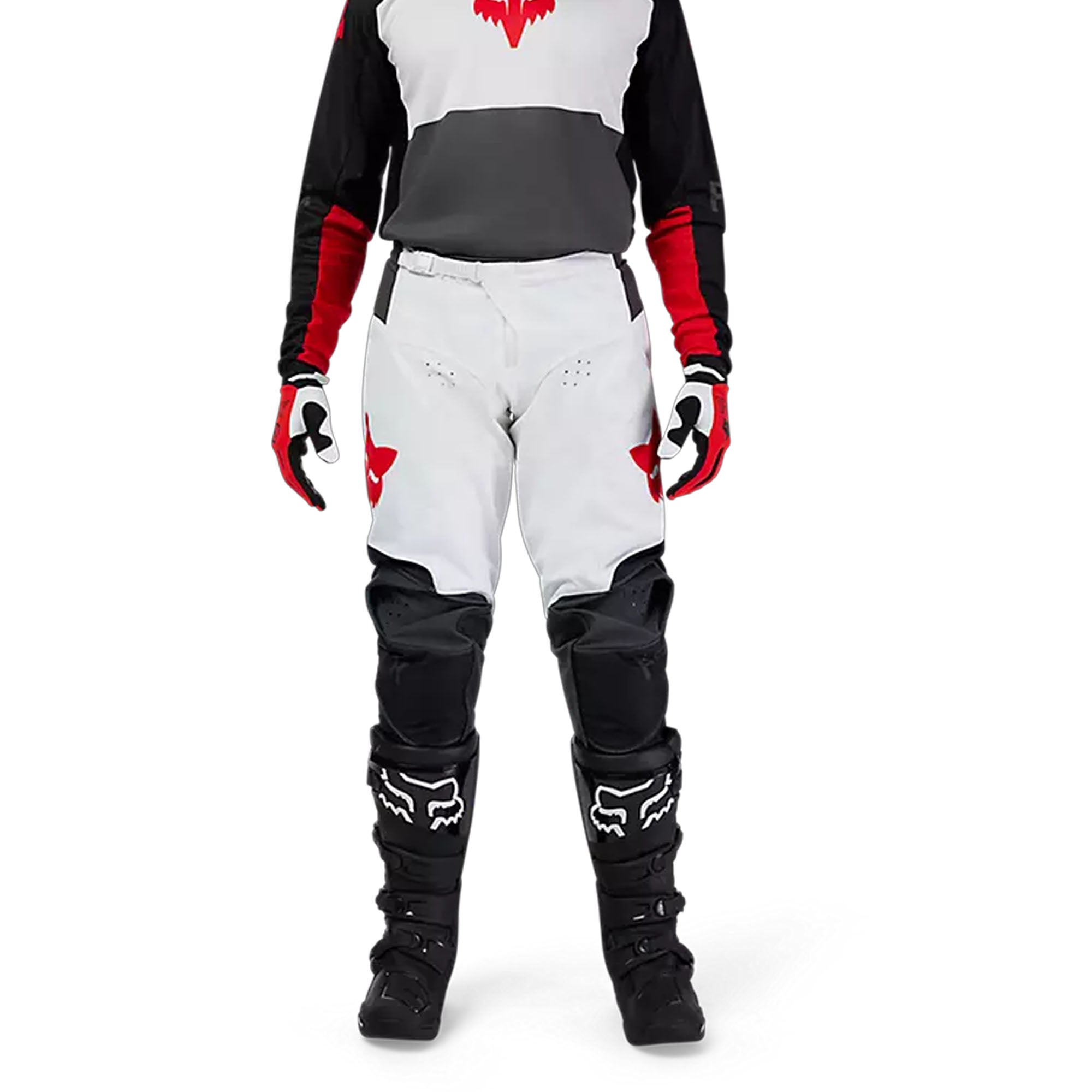 Fox Racing 180 Flow Pants White/Red Unisex-Adult