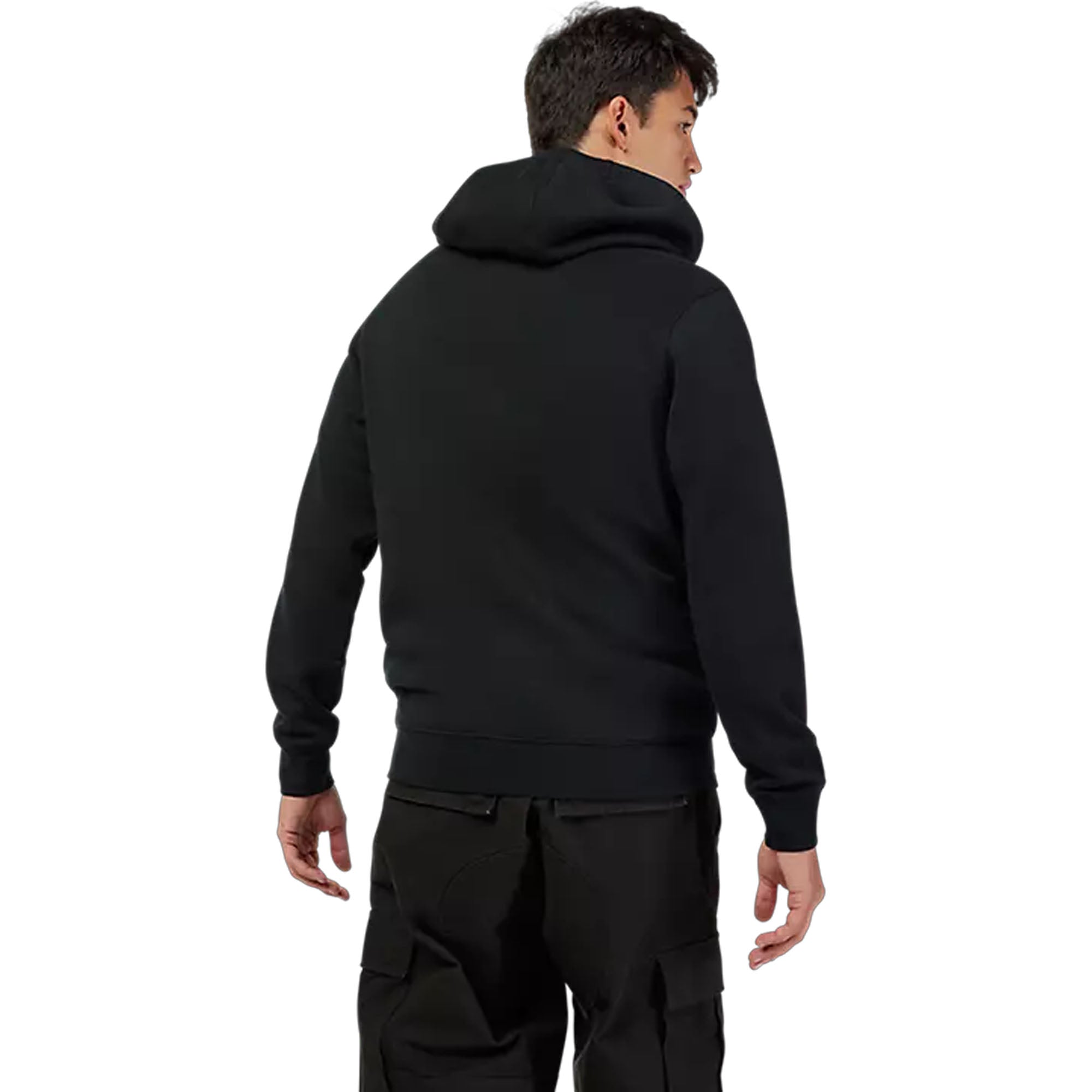Fox Racing Mens Black Honda Pullover Hoodie Sweatshirt Soft Cozy