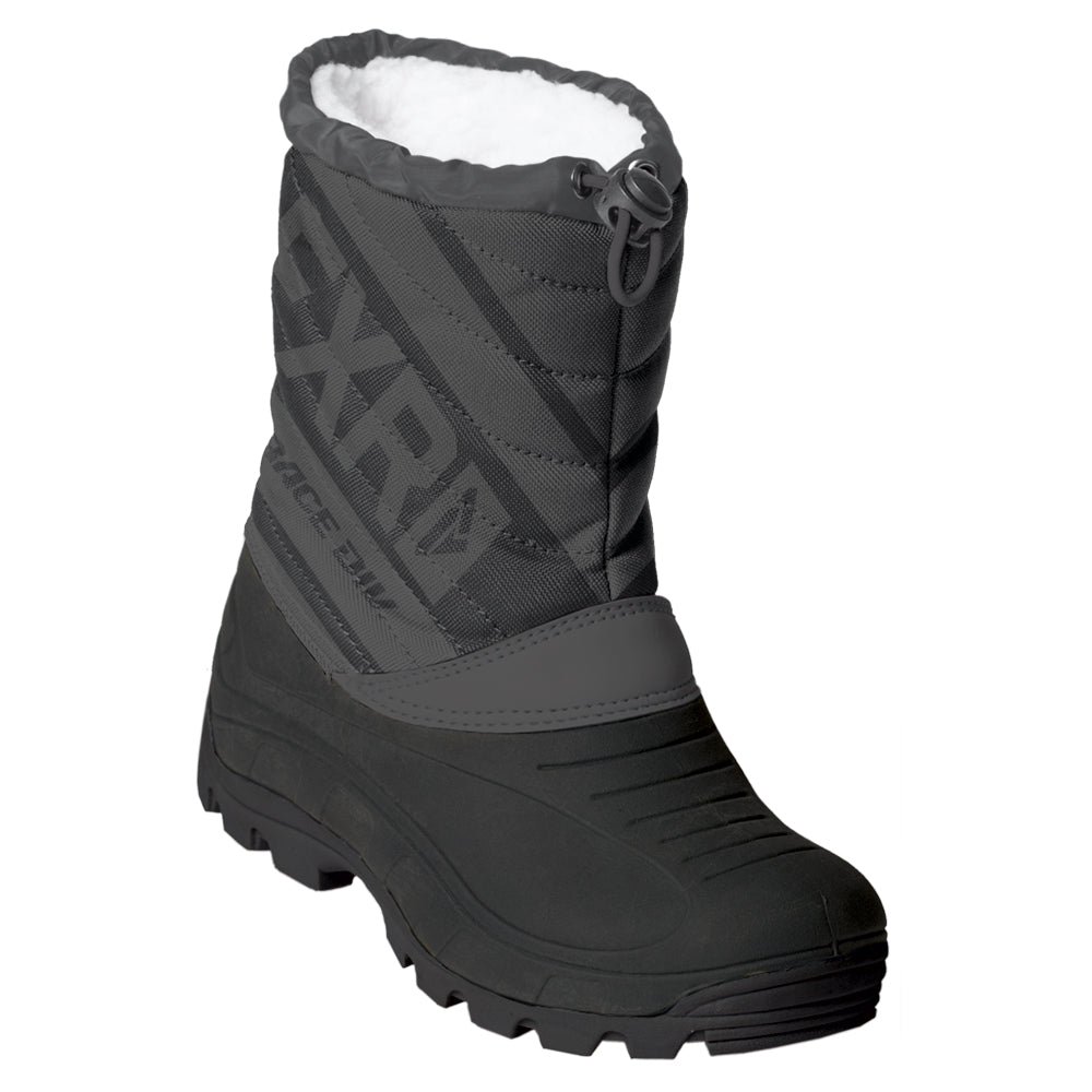 FXR Youth Octane Boot Black/Charcoal Youth