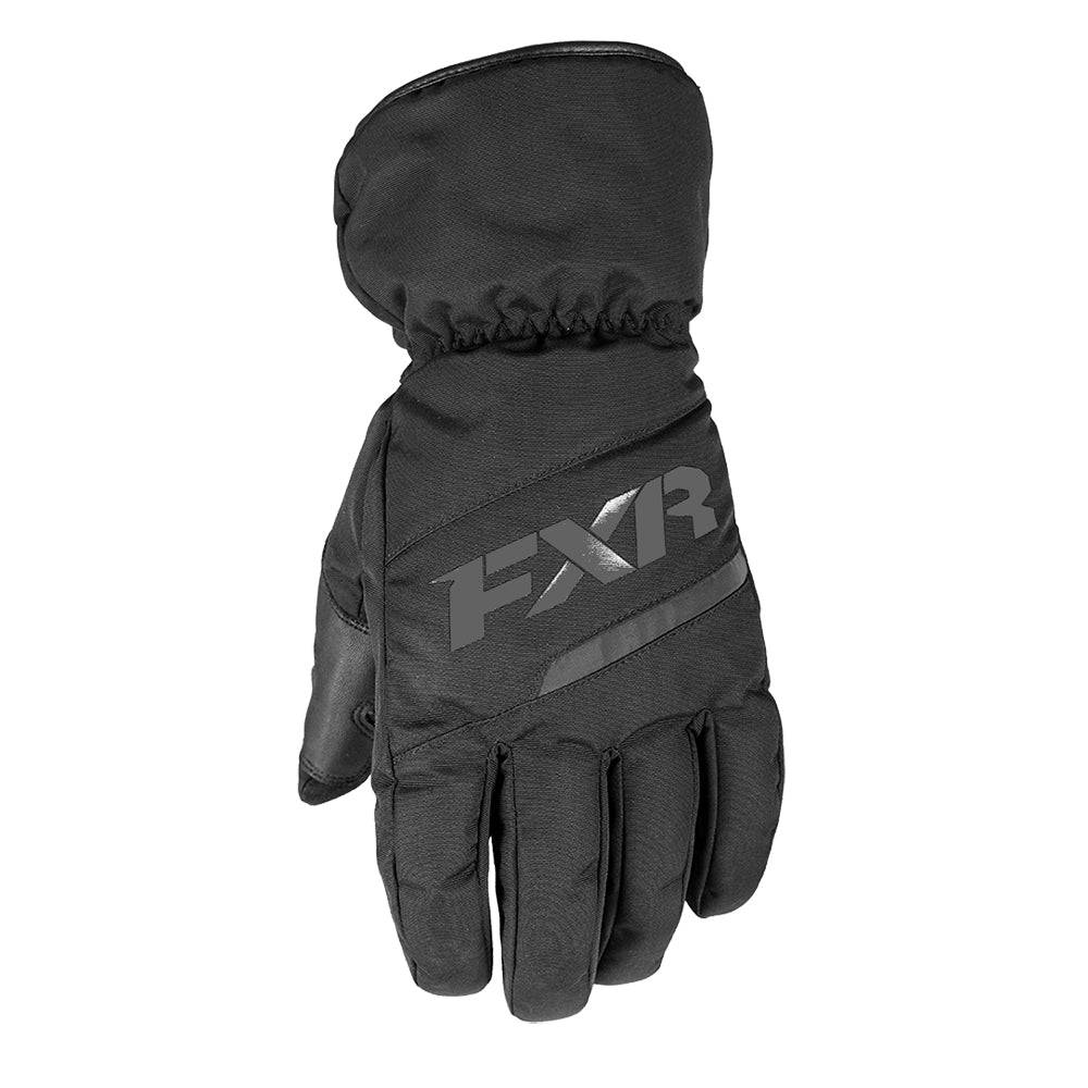 FXR Child Octane Glove Black Youth