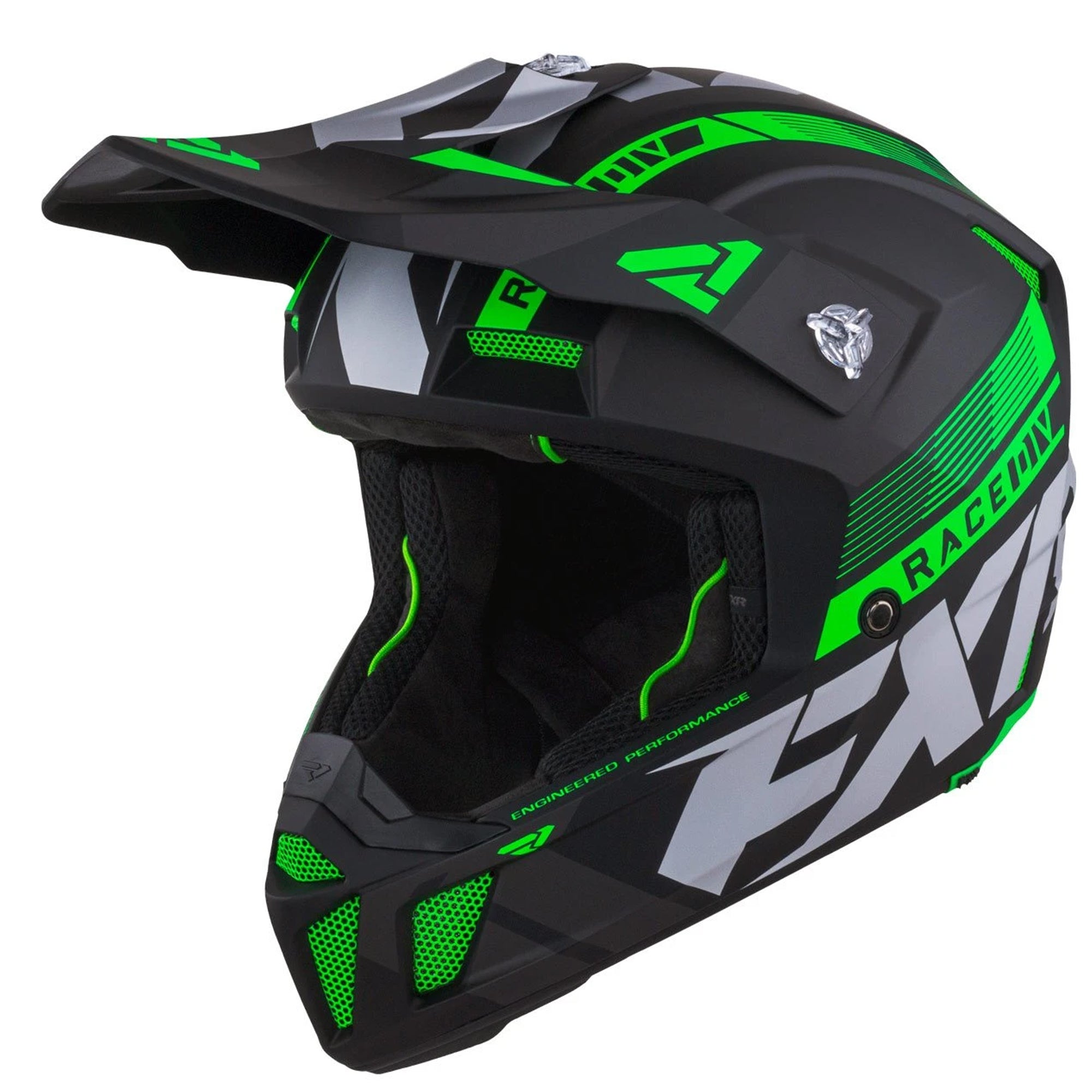 FXR Clutch Boost Helmet Lime Unisex-Adult