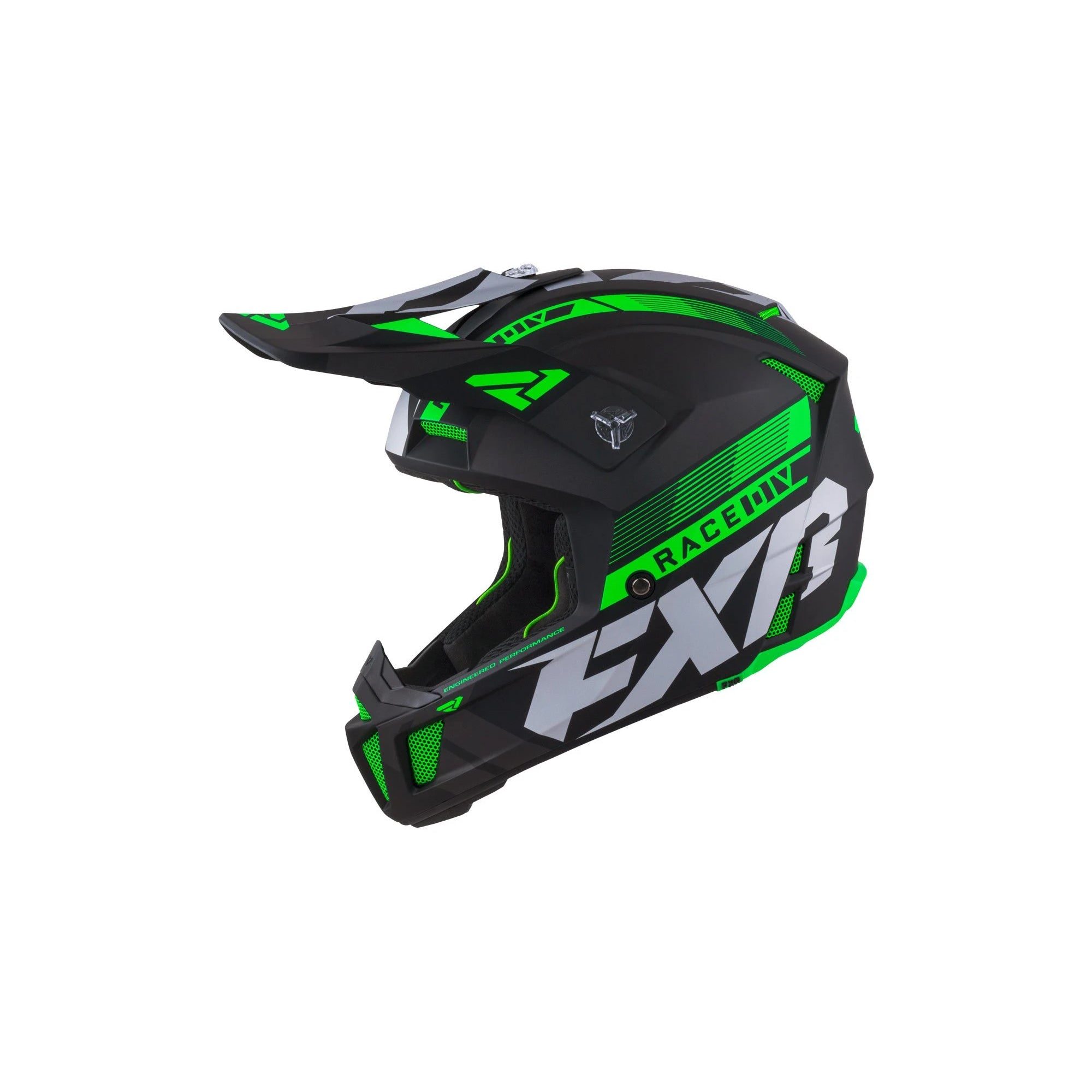 FXR Clutch Boost Offroad Helmet Lime Green