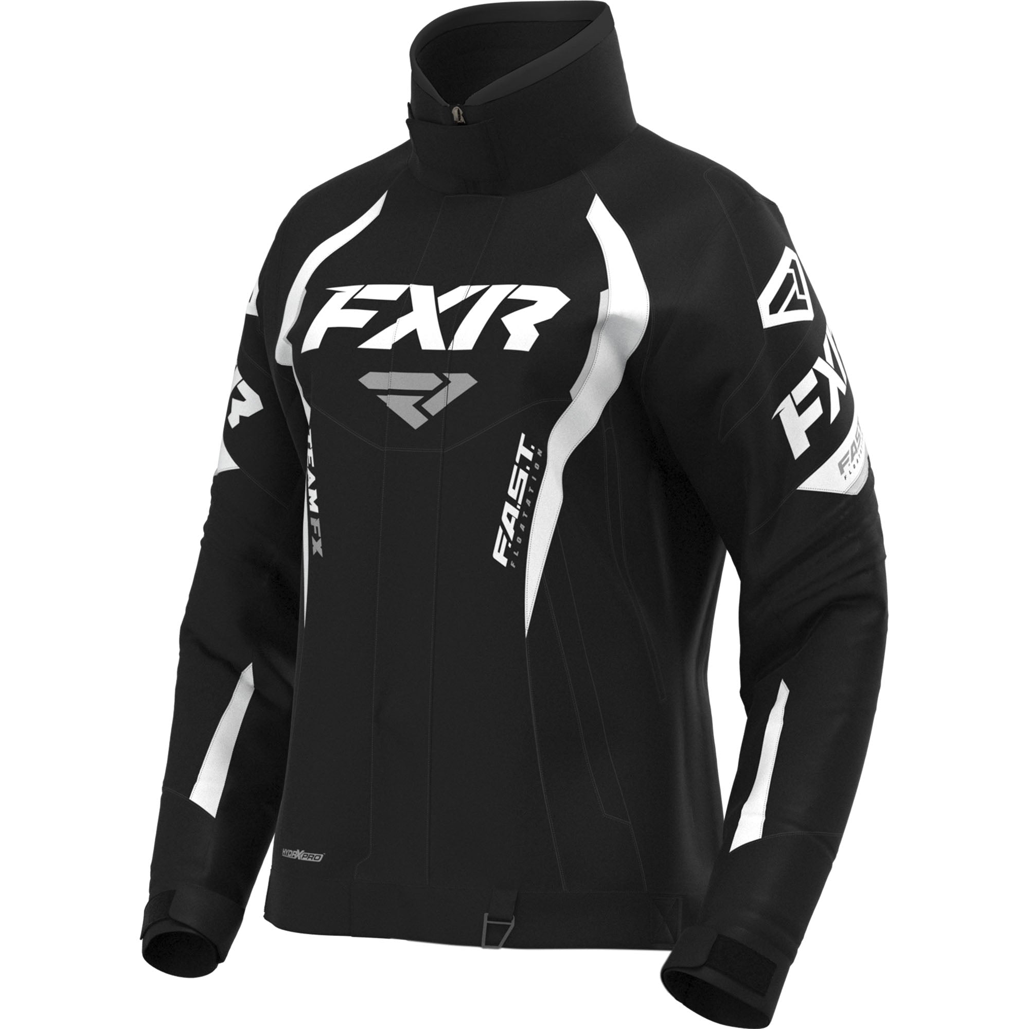 FXR Team FX Snowmobile Jacket Black/White Womens