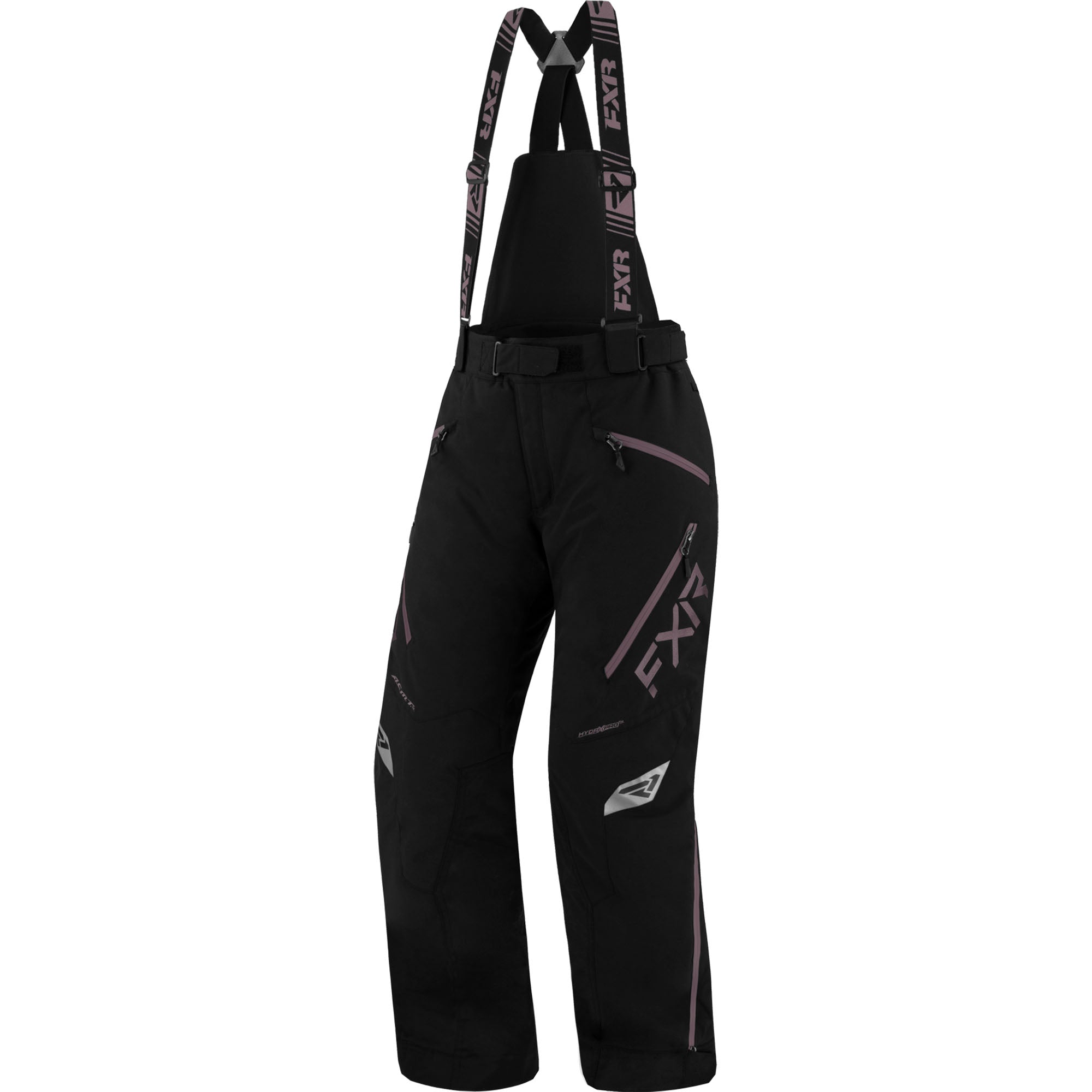 FXR Edge Pants Black/Muted Grape Womens